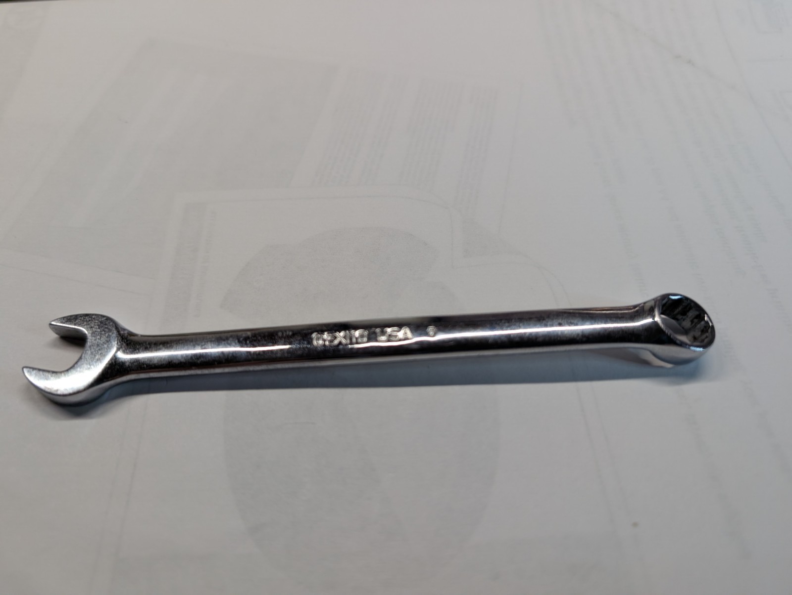 Snap On Tools OEX110 11/32″ SAE Combination Wrench 12 Point Chrome USA