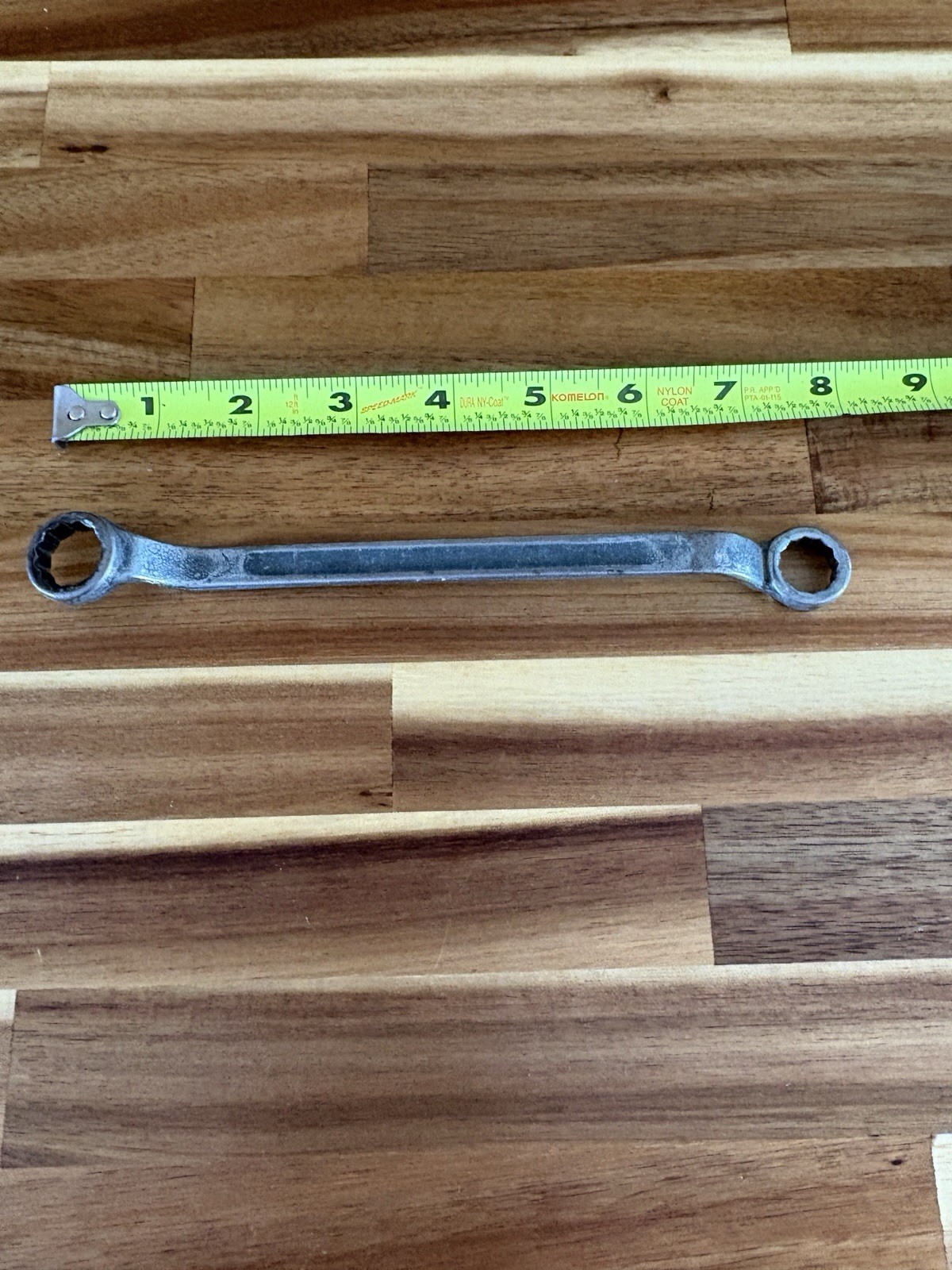 Offset Double Box Wrench, 1/2″ X 9/16″ 12Pt Forged In USA