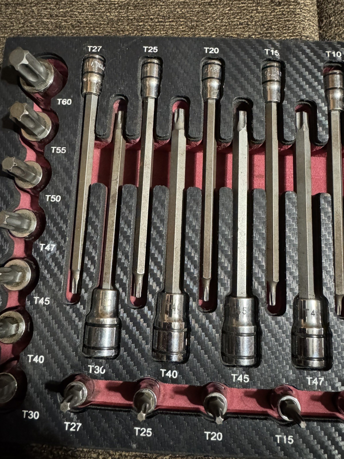 Matco SBS26V 26pc 1/4″ 3/8″ & 1/2″ Standard & Long ADV Torx Set