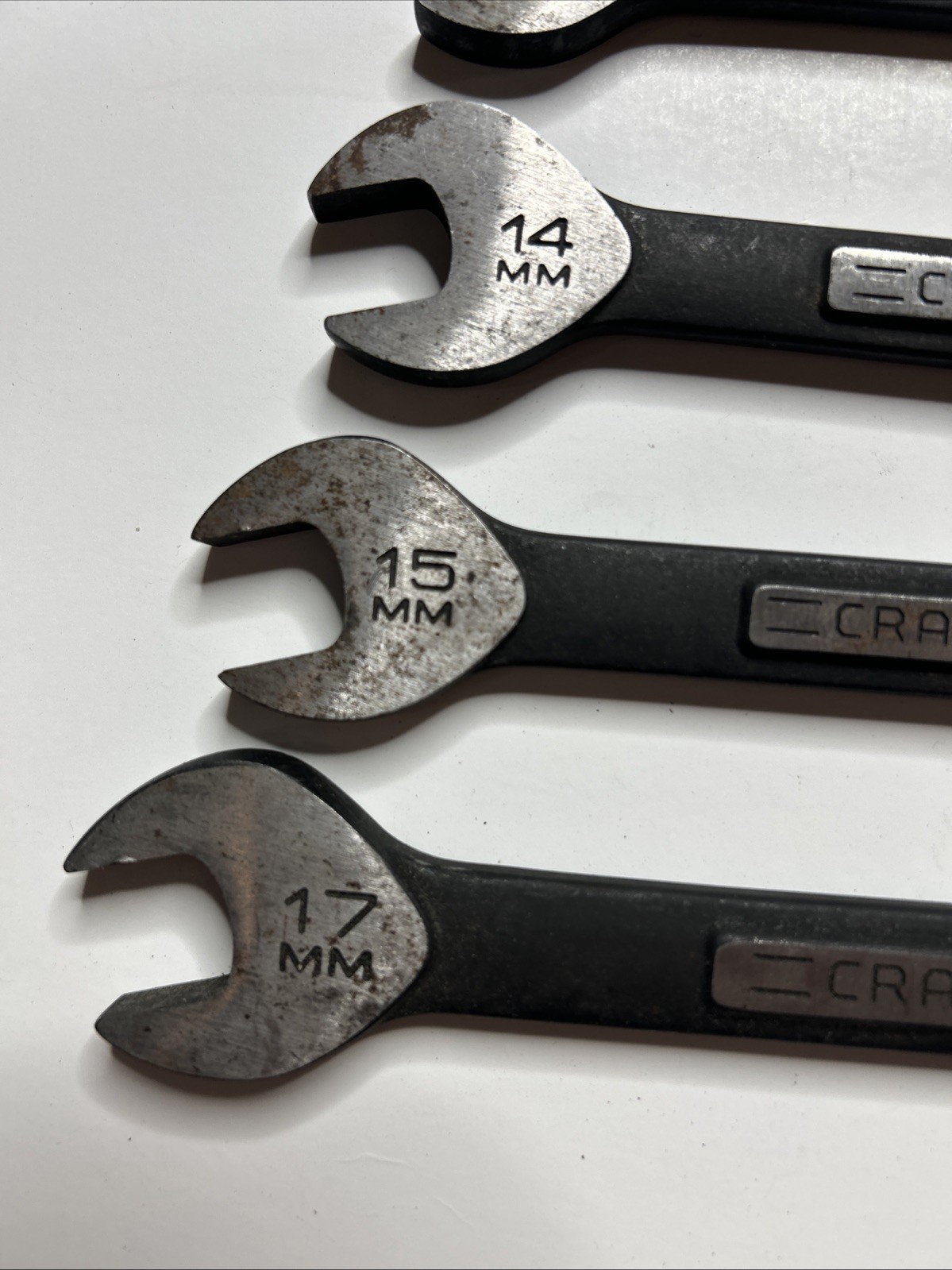 Craftsman Black Oxide Spline Metric Combination Wrench Set 7 Pc 10-17mm 16 NA