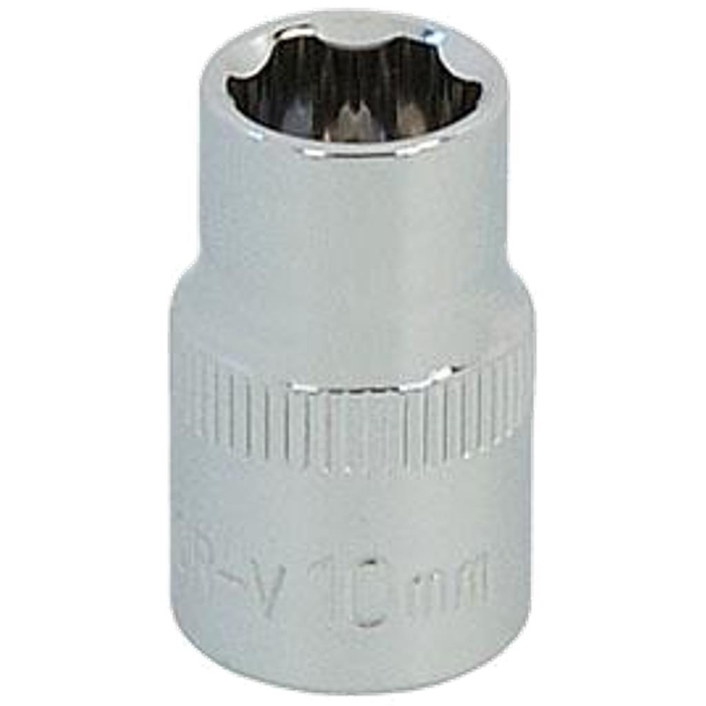 Neilsen 3/8″ Drive Standard Shallow Square Metric Single Socket 10mm