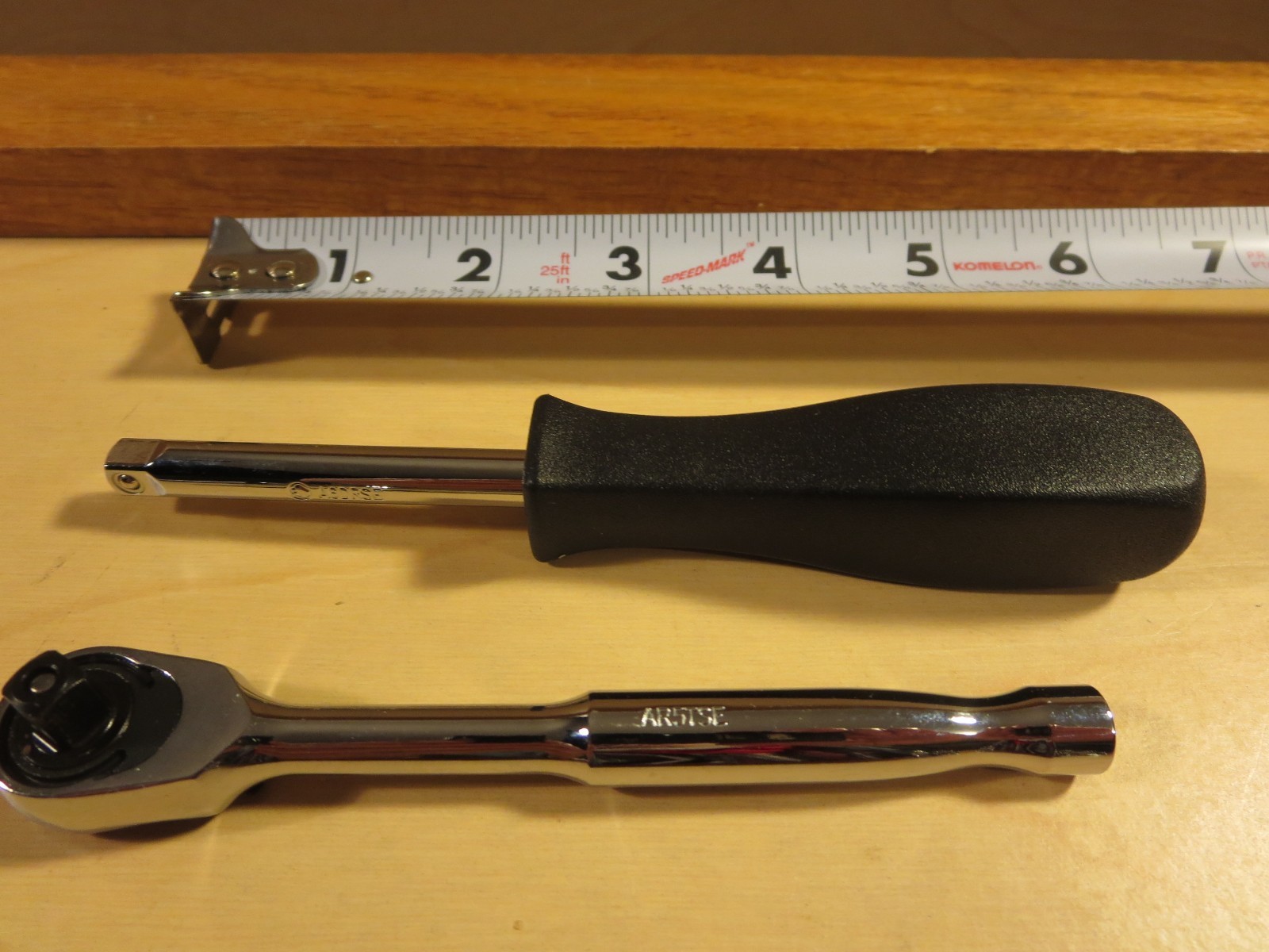 MATCO SILVER EAGLE 1/4″ DRIVE 5-PC Ratchet ,extensions , spinner and universal