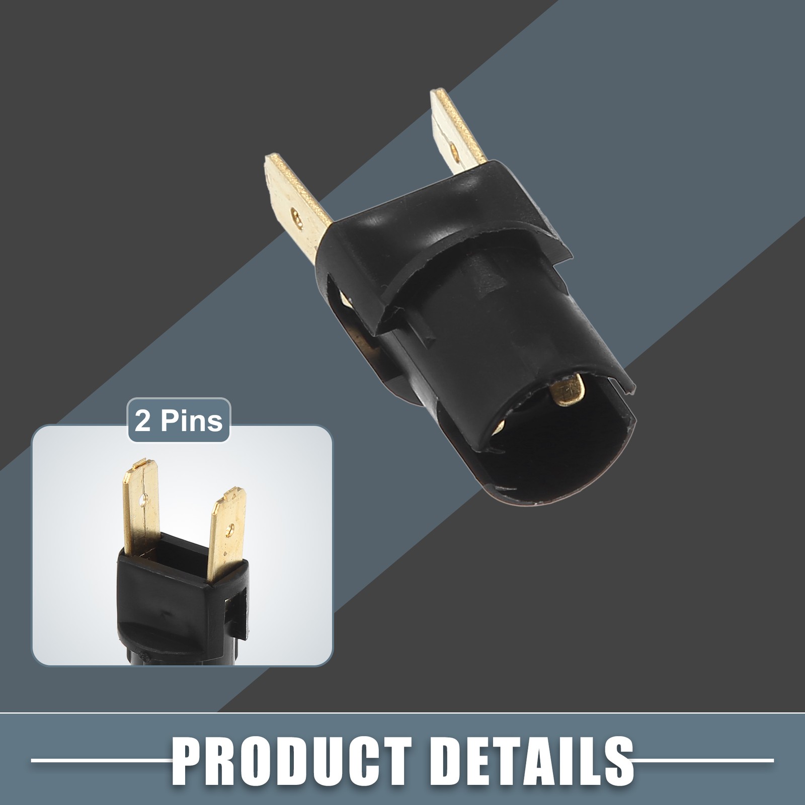 2pcs Side Repeater Indicator Light Bulb Socket 161949111 for VW Corrado 1990-94