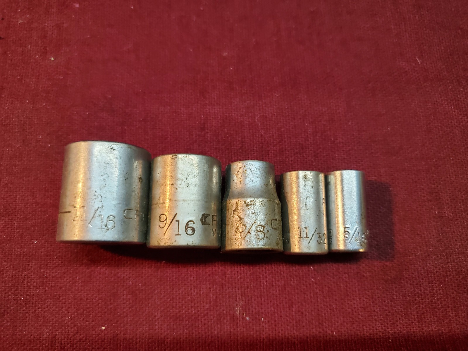 Vtg Craftsman Made in USA Lot of 32 Mixed Sockets & other tools