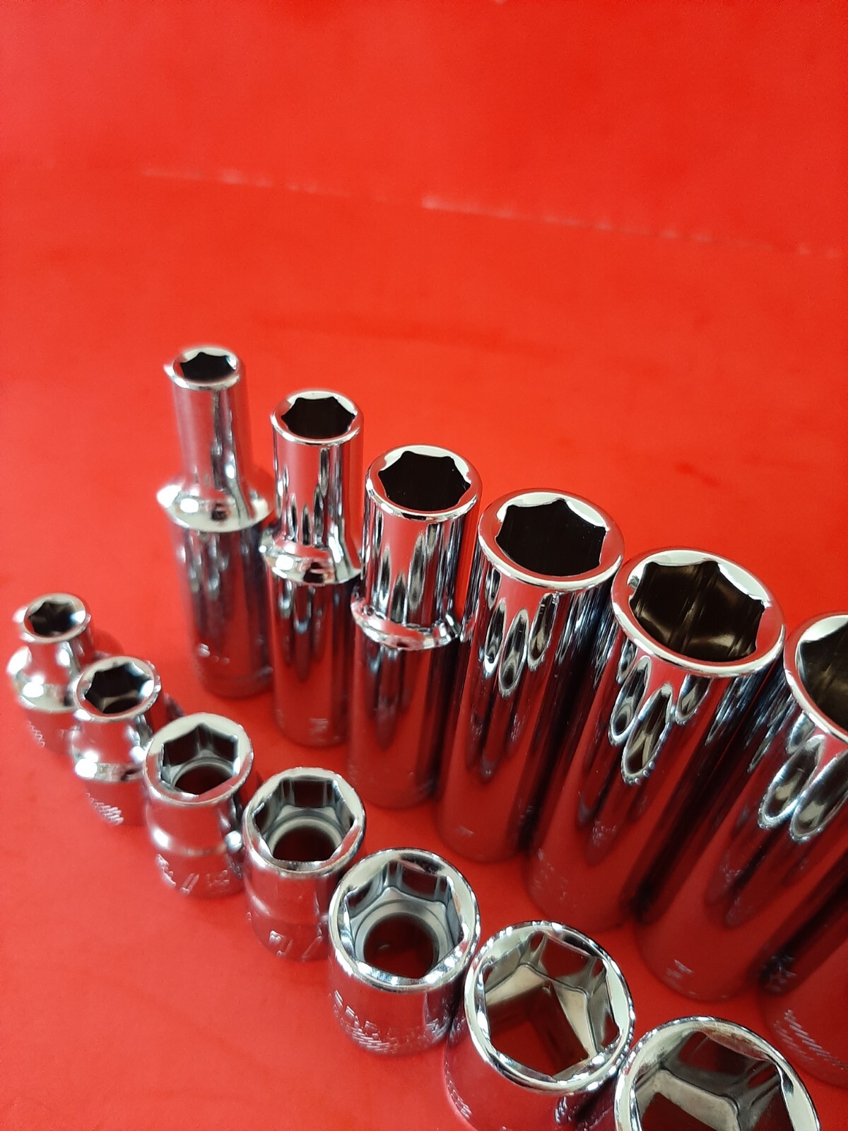 NEW CRAFTSMAN 24pc Shallow & Deep 3/8″ Drive SAE 6pt Point Socket Set
