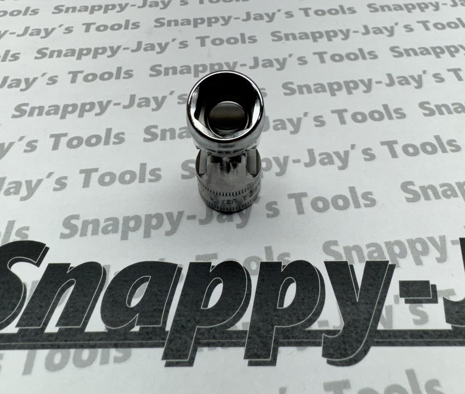Snap-on Tools USA NEW 3/8″ Drive 12mm Metric Shallow 6PT Swivel Socket FSUM12A