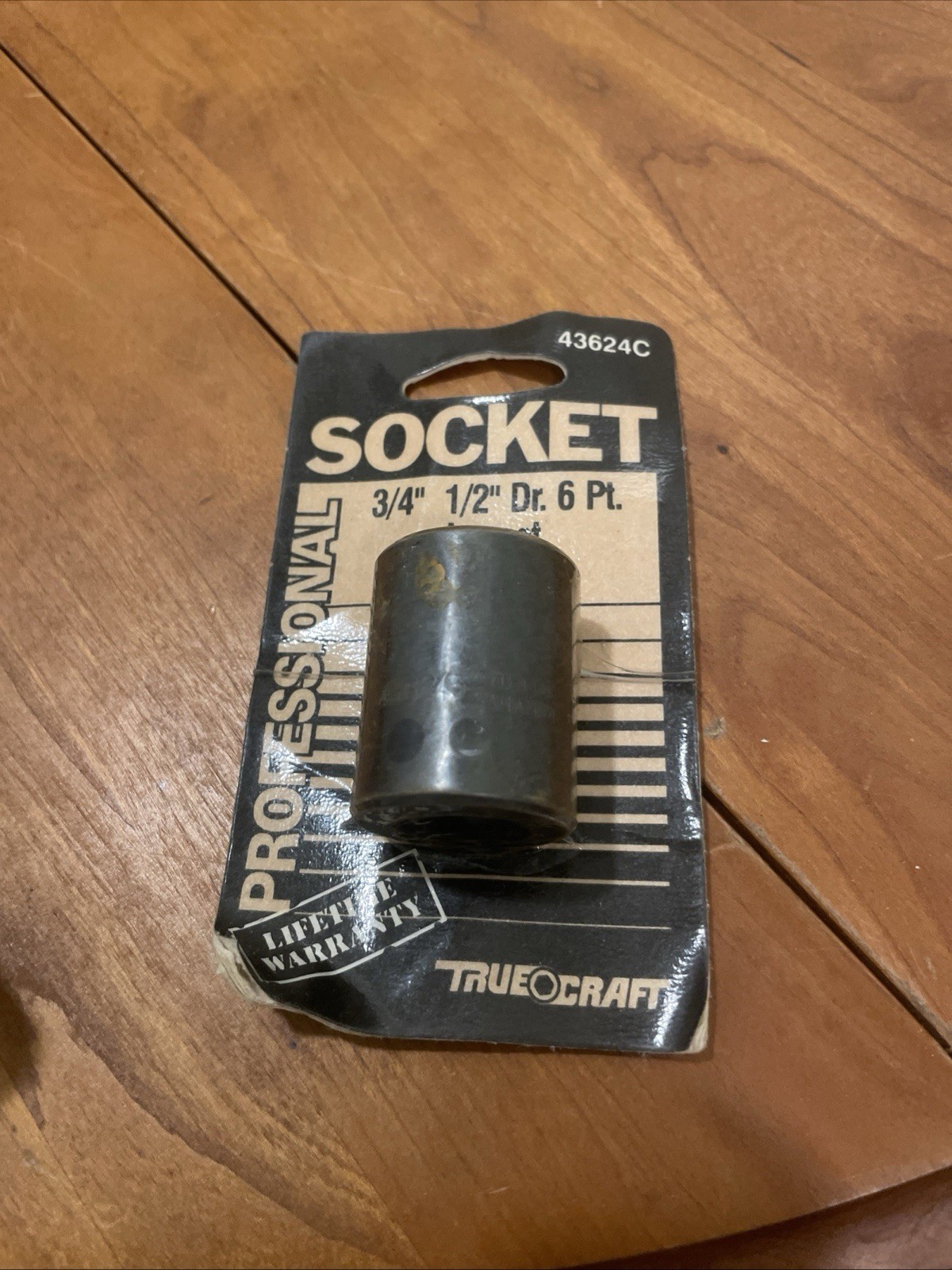 3/4” 1/2” 6 Pt impact socket 43624C 3/4” 1/2” 12pt deep wall socket 42224C