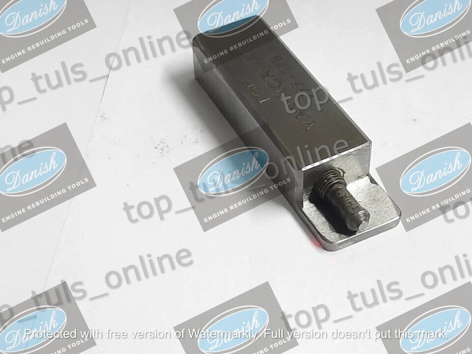 Set Of 6 Van Norman Boring Bar Tool Holders Along With 3 Boring Bit 944s-777s