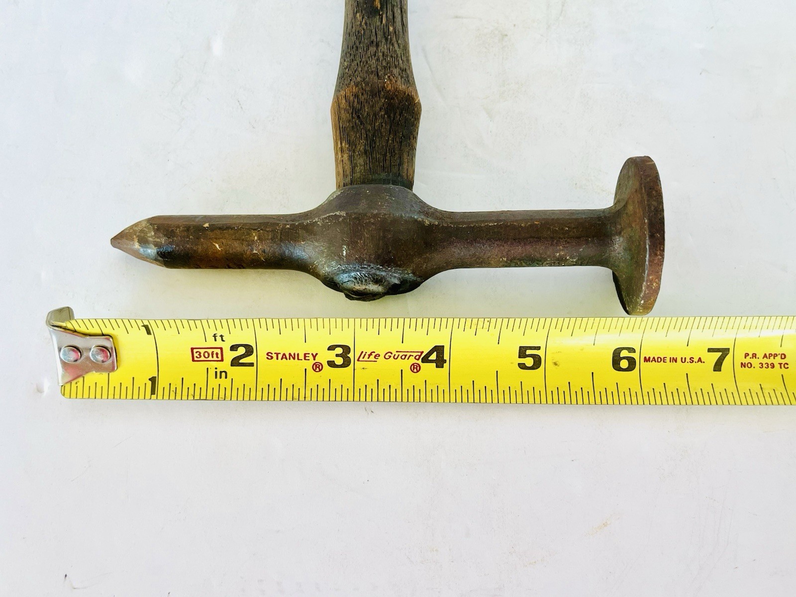1930’s Herbrand Auto Body Hammer BT-8 Drop Forged in Great Condition-FREE SHIP