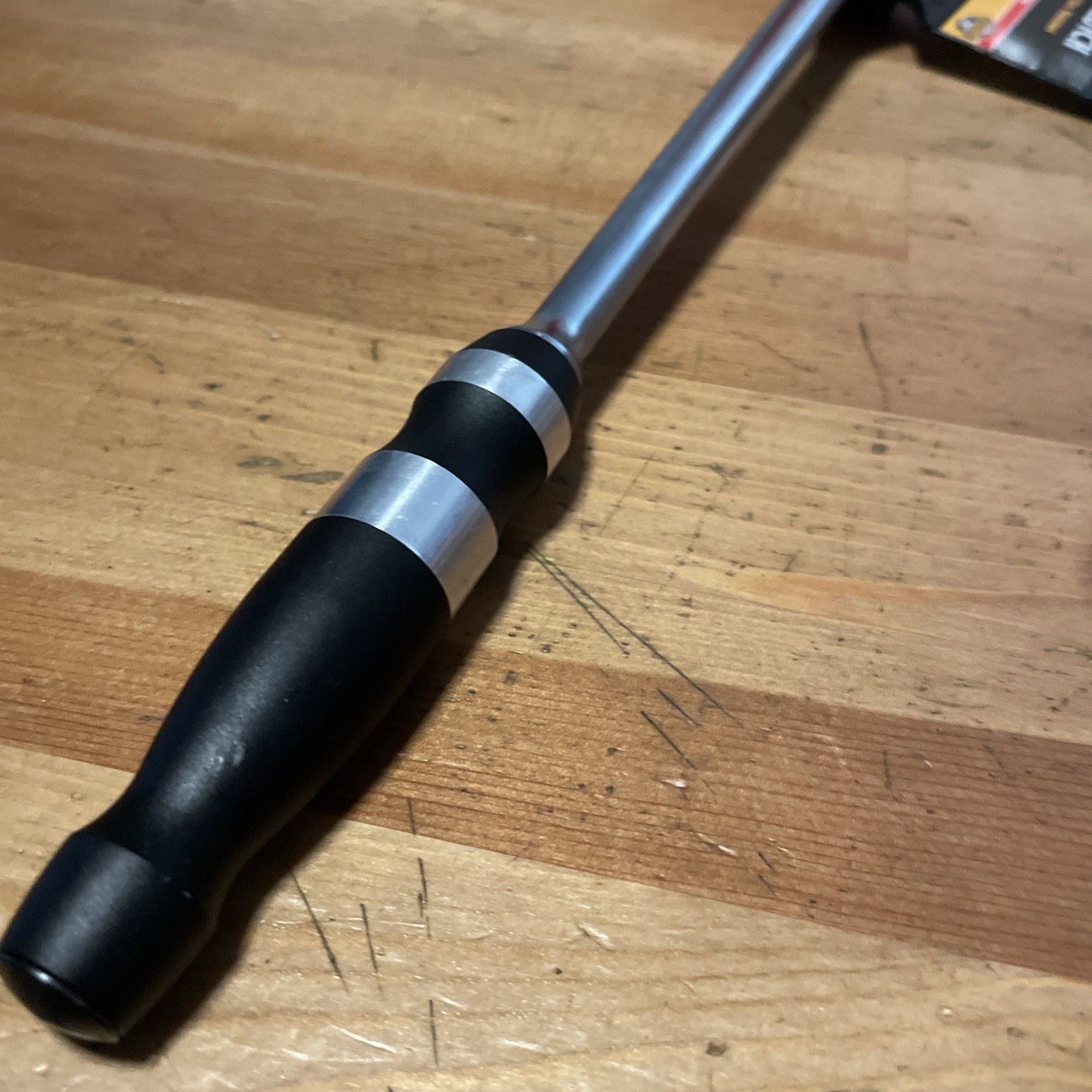 Klutch 12” Ratchet 3/8” Drive Aluminum Handle 90 Tooth 52310