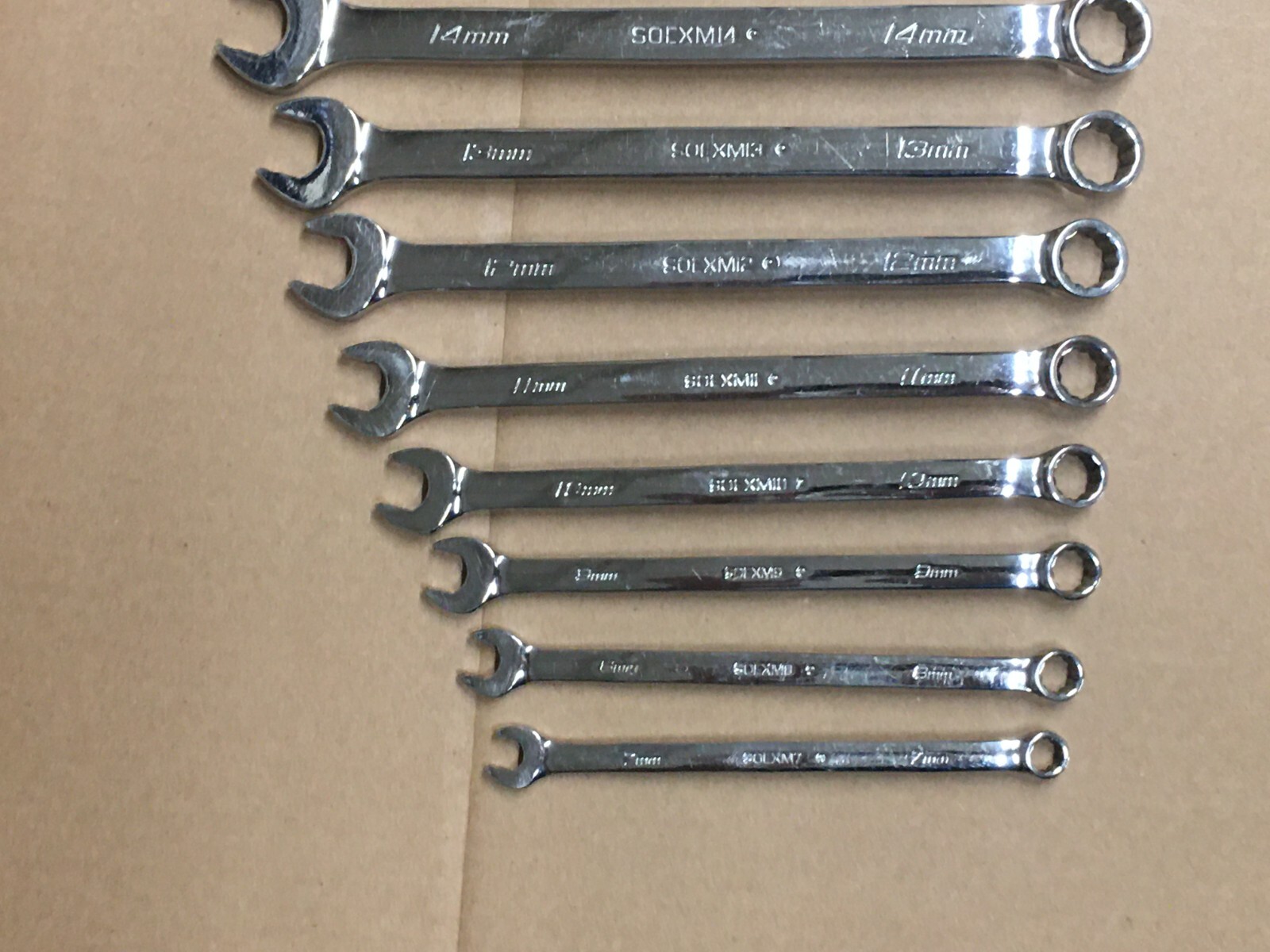 Snap On 13pc Metric Wrench Set – 7mm-19mm – Flank Drive Plus – Slightly Used