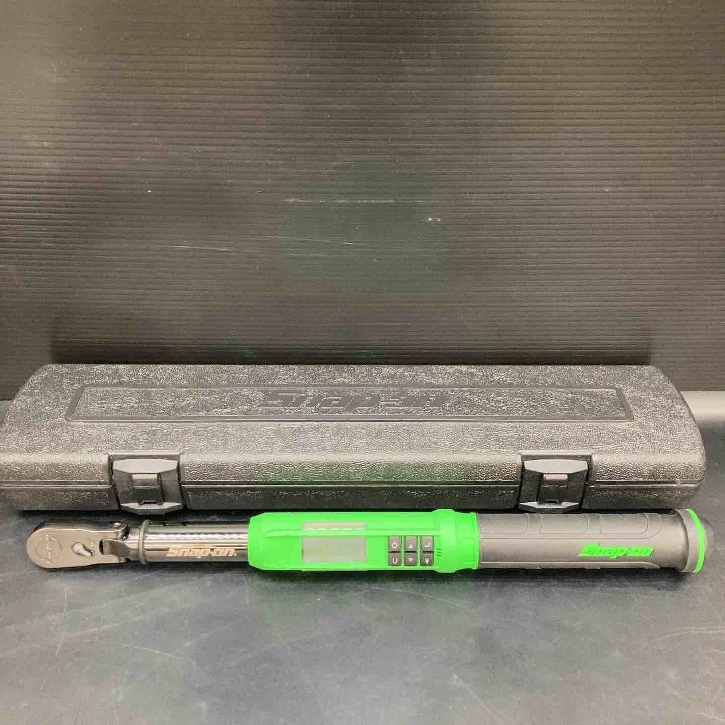 Snap-on 3/8″ Digital Torque Wrench ATECH2N125VG -TESTED EXCELLENT