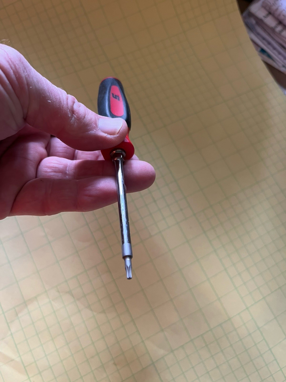 Snap On Torx T8 Mini Tip Screwdriver Classic Red New Tool SHDT308B Instinct