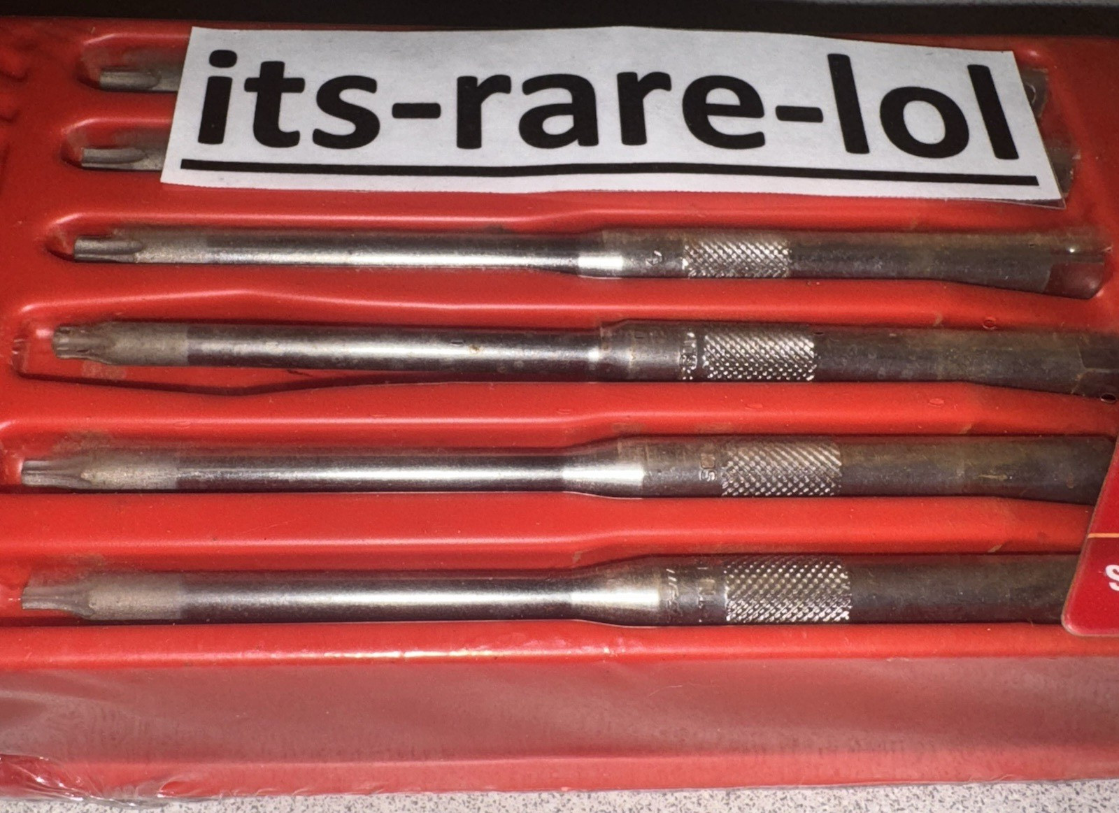 Snap On Tools SGDMRCT60 Ratcheting Screwdriver TORX 6 Pc Set T10-T30 NEW SEALED!