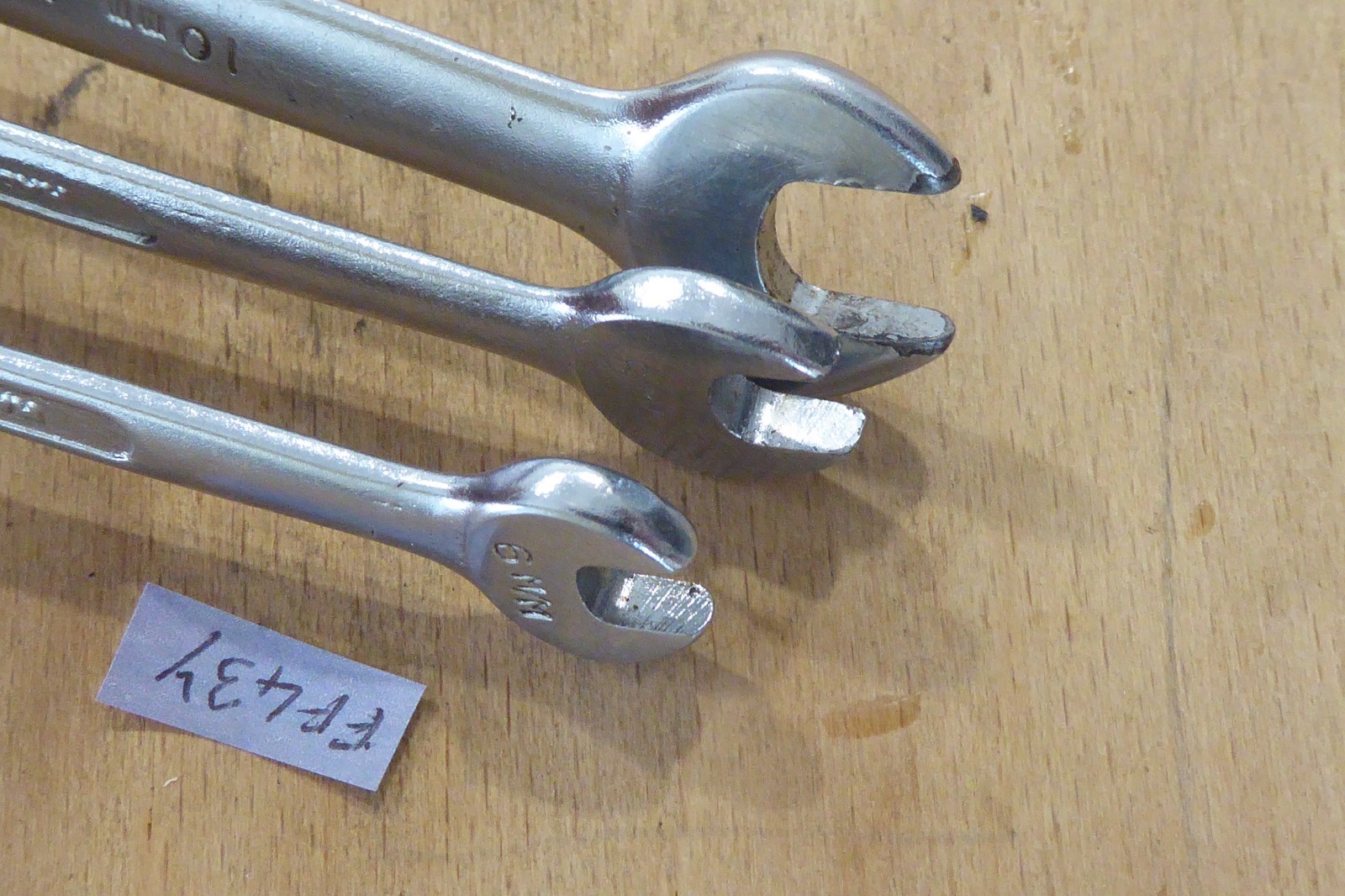 BRITOOL 2JM set of 3 open spanners 6 X 7 8 X 9 10 X 11mm made in England 6 – 11