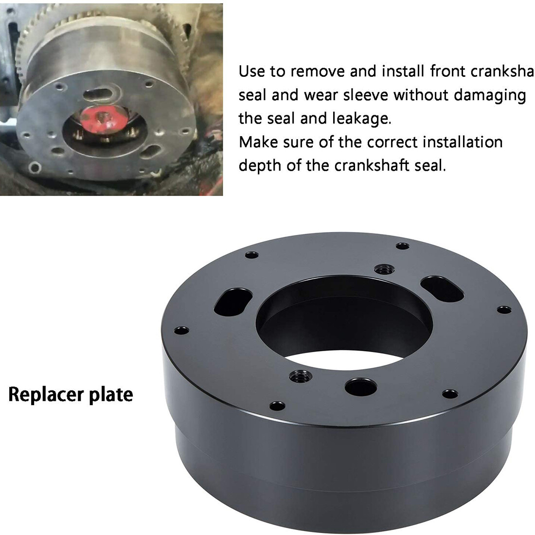 4918991 Crankshaft Front Seal Tool&Wear Sleeve Remover/Installer for ISX12,ISX15