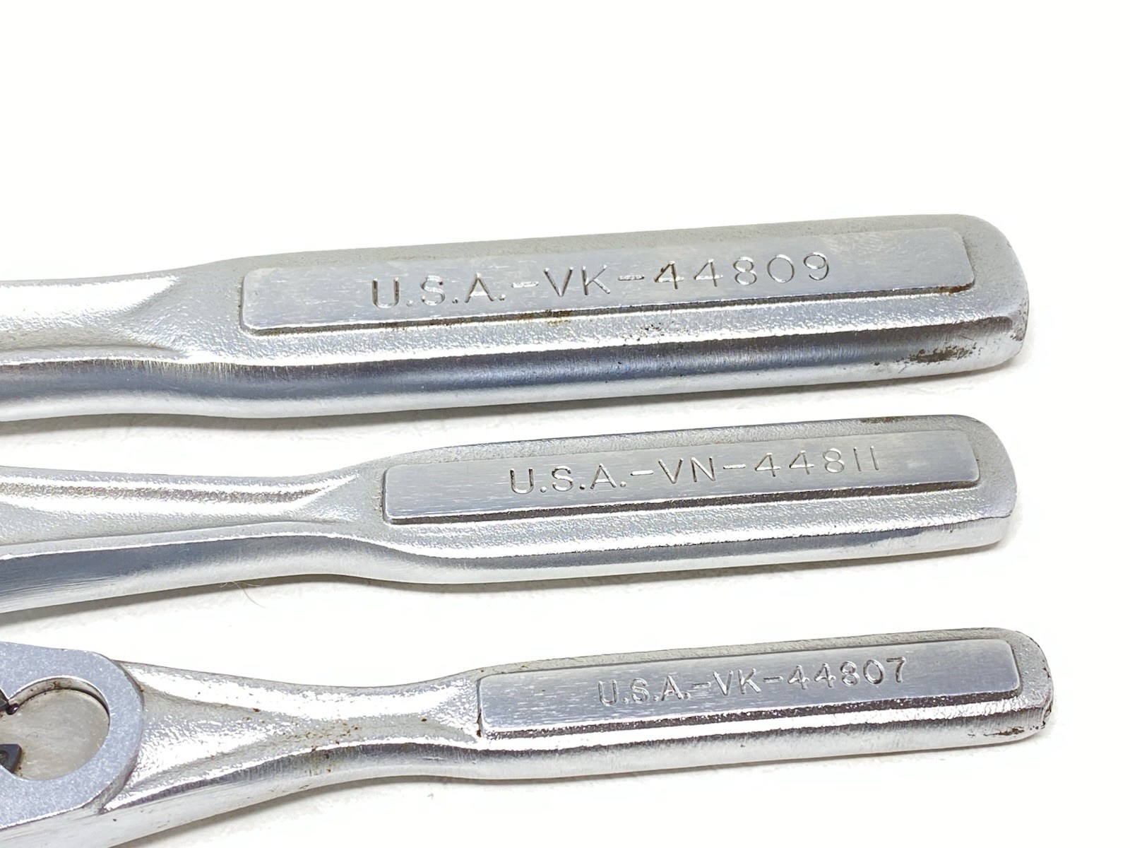 Vintage Craftsman USA Made 3pc Ratchet Set 1/4″, 3/8″, 1/2″ DR 44807 44809 44811