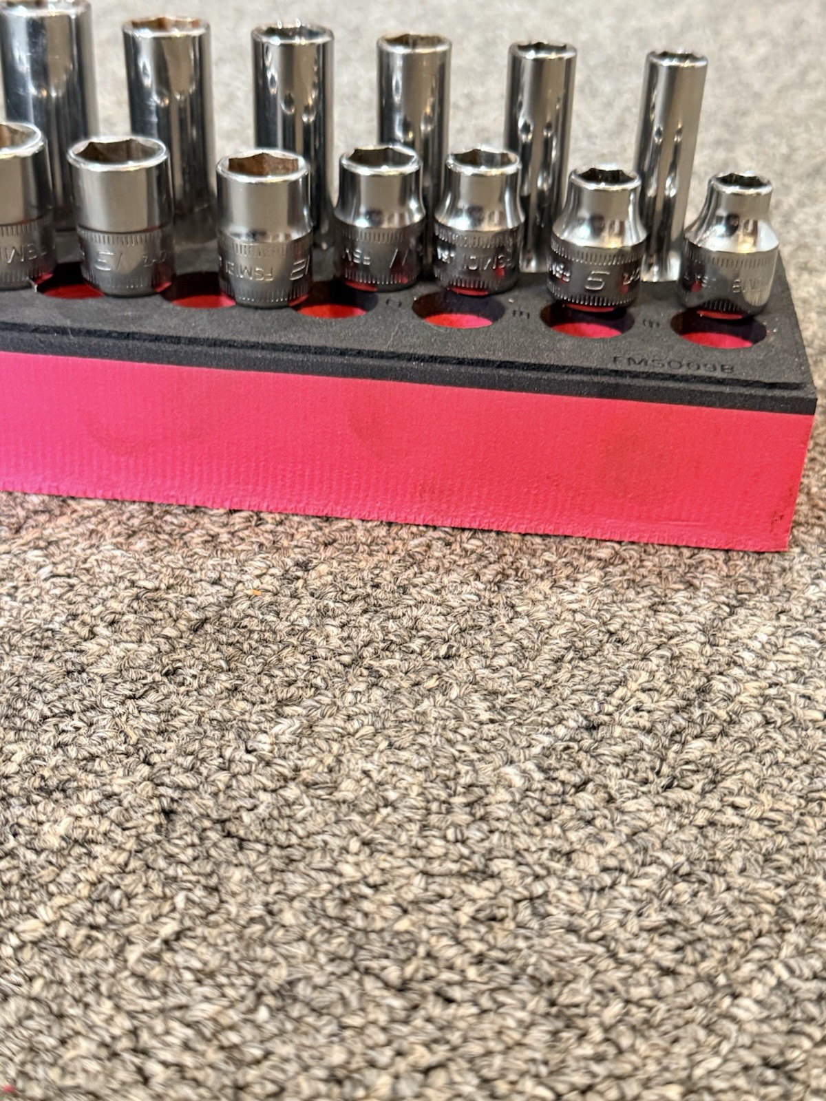 SNAP ON SFSM 19mm-8mm DEEP 19mm-7mm SHALLOW 24pc 3/8″ SOCKET SET