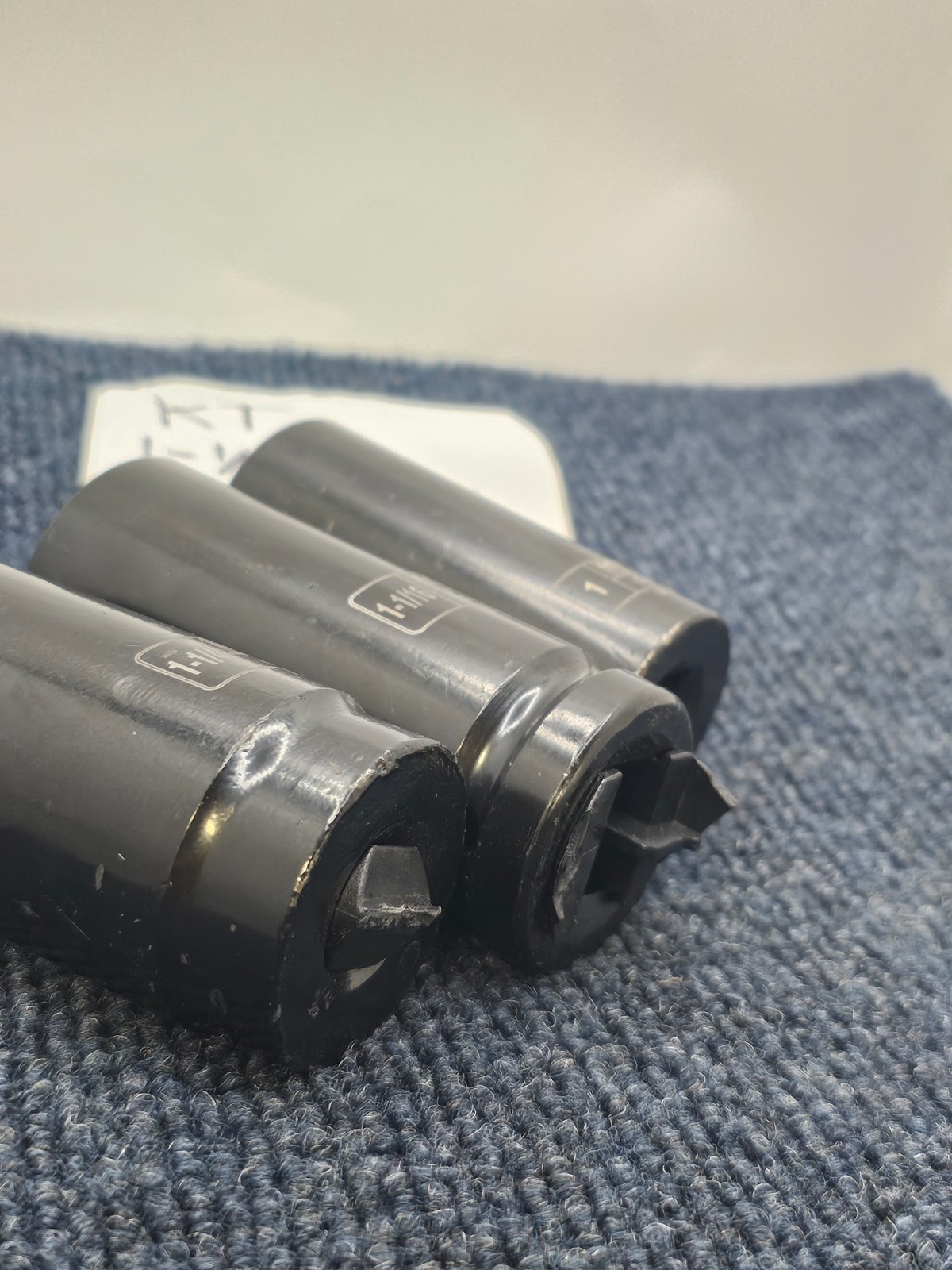 K-T Industries 0-4640, 0-6634, 0-4632: Cr-V Deep Impact Sockets – Black