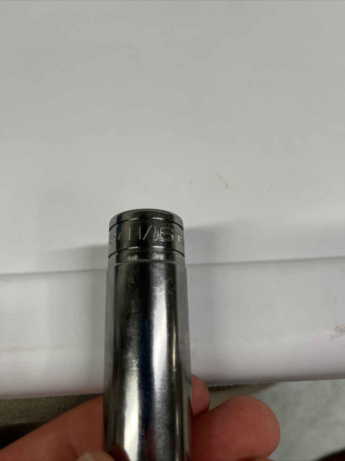 Snap-on 1/2″ Drive 11/16″ 6 Point Deep Socket Chrome USA TS221