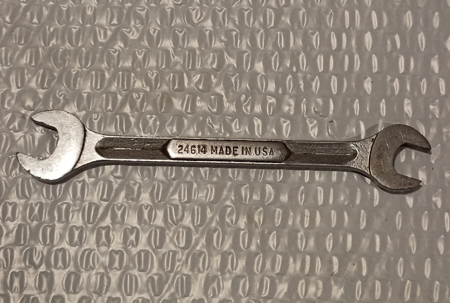 THORSEN TOOLS USA 24614, 14MM x 15MM WRENCH, DOUBLE OPEN-END, 7″ LONG.