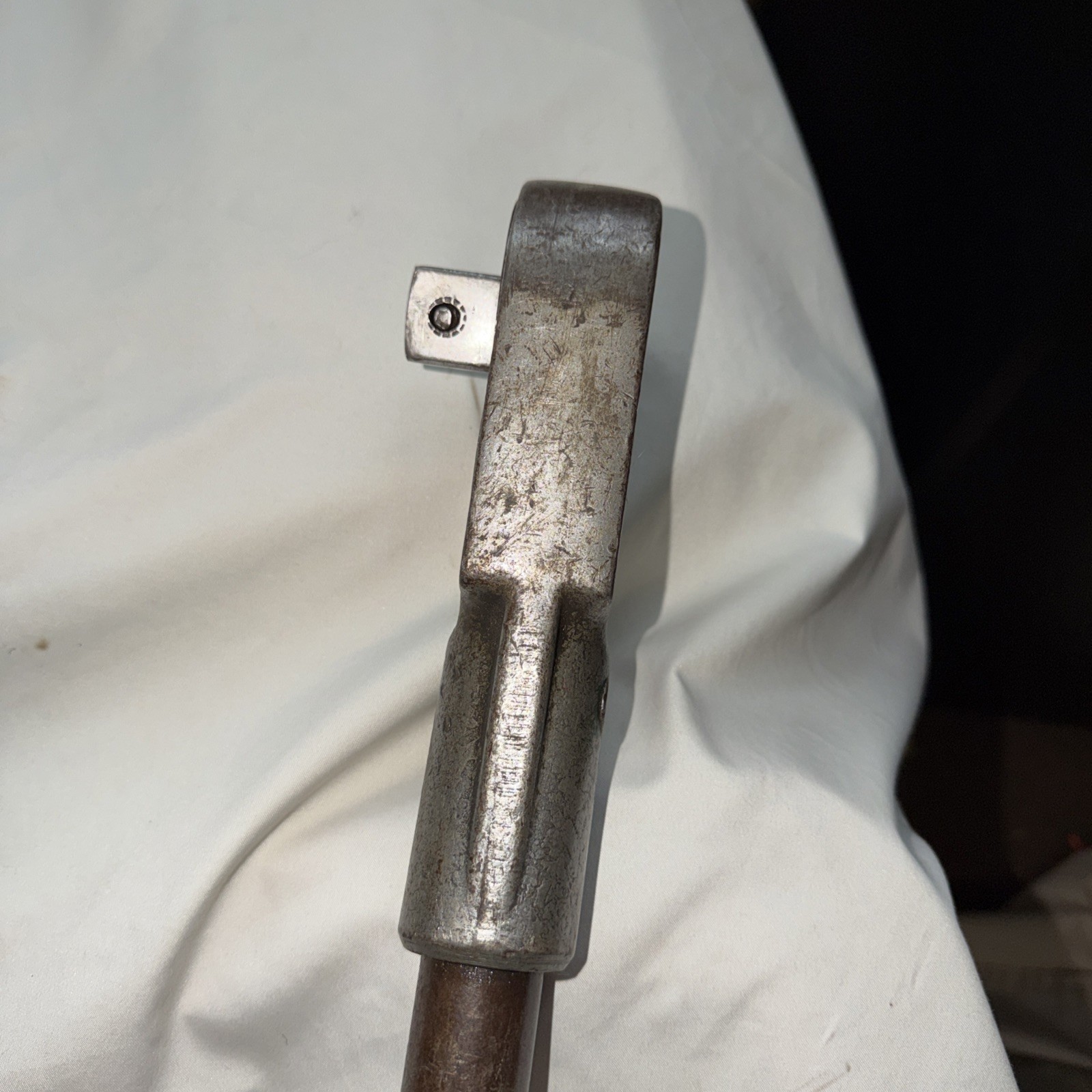 Vintage 1854543 Snap On L-73 1″ Drive Ratchet 30” Handle For Repair Mechanics