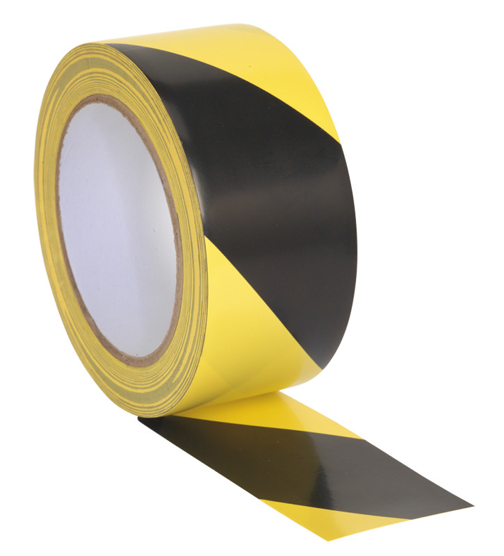 Sealey HWTBY Hazard Warning Tape 50mm x 33m Black/Yellow