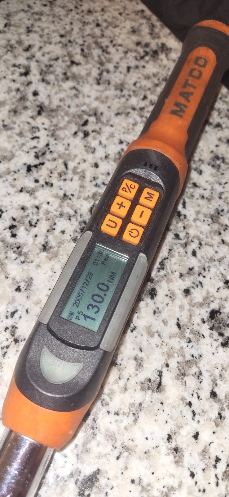 Matco Digital Torque Wrench 3/8 ETWB100FKBM