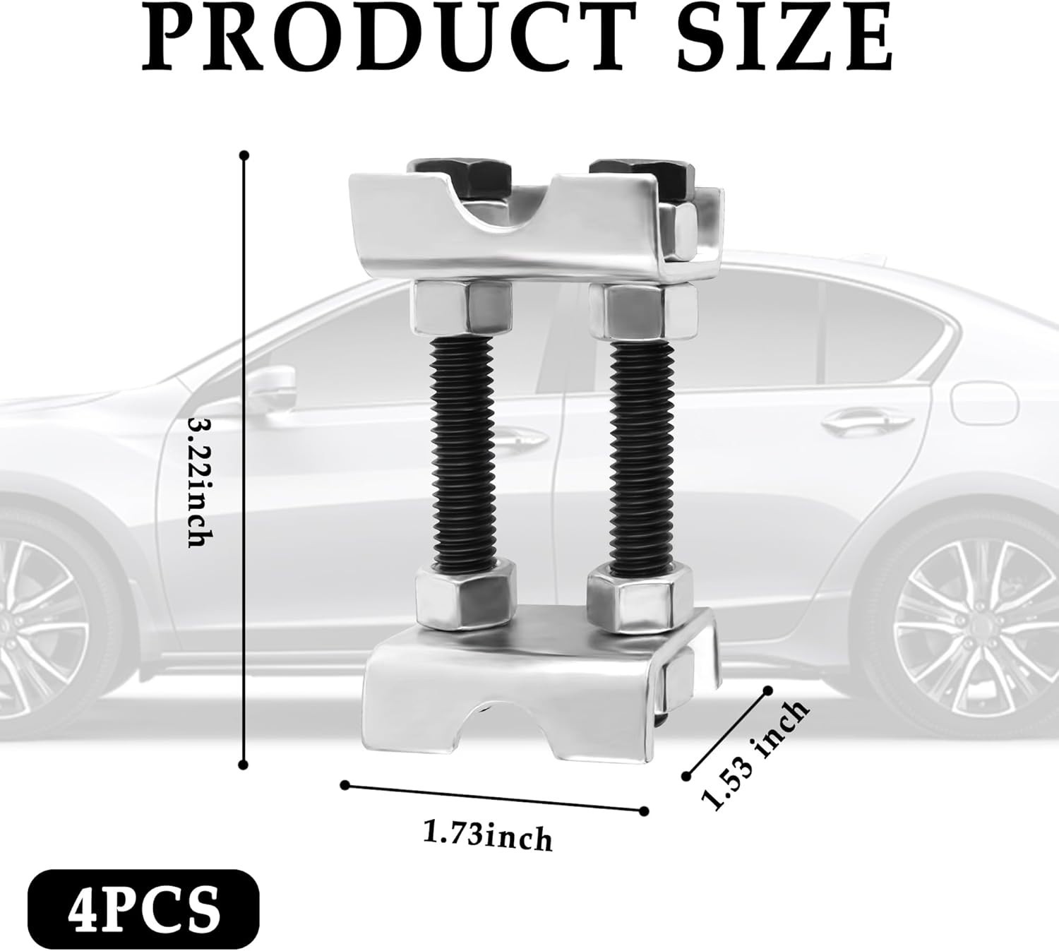 Adjustable Shock Absorber Strut Spring Compressor 4PCS
