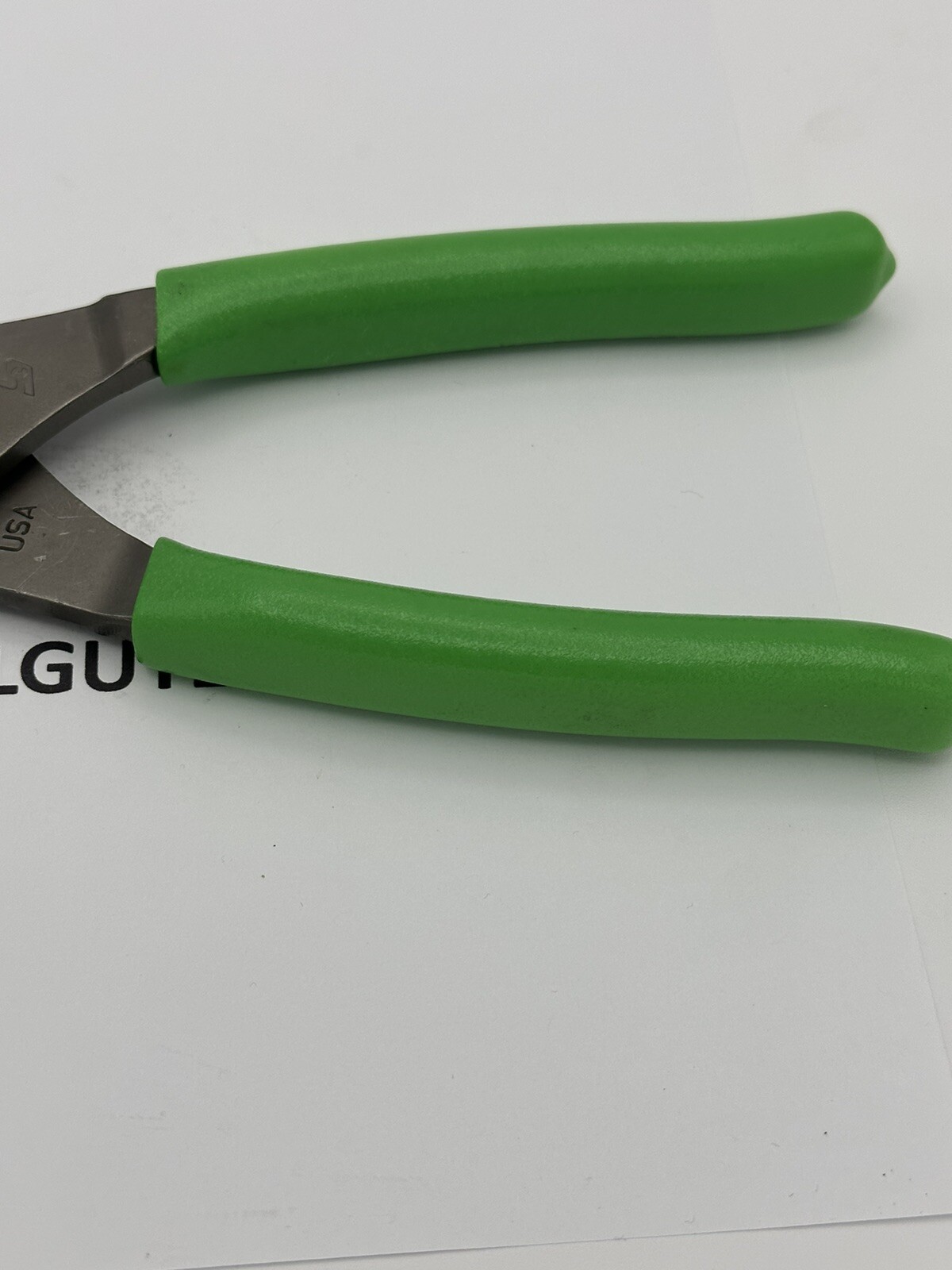 SNAP ON TOOLS USA GREEN 9″ Talon Grip Long Nose Slip Joint Pliers LN47ACF G NEW