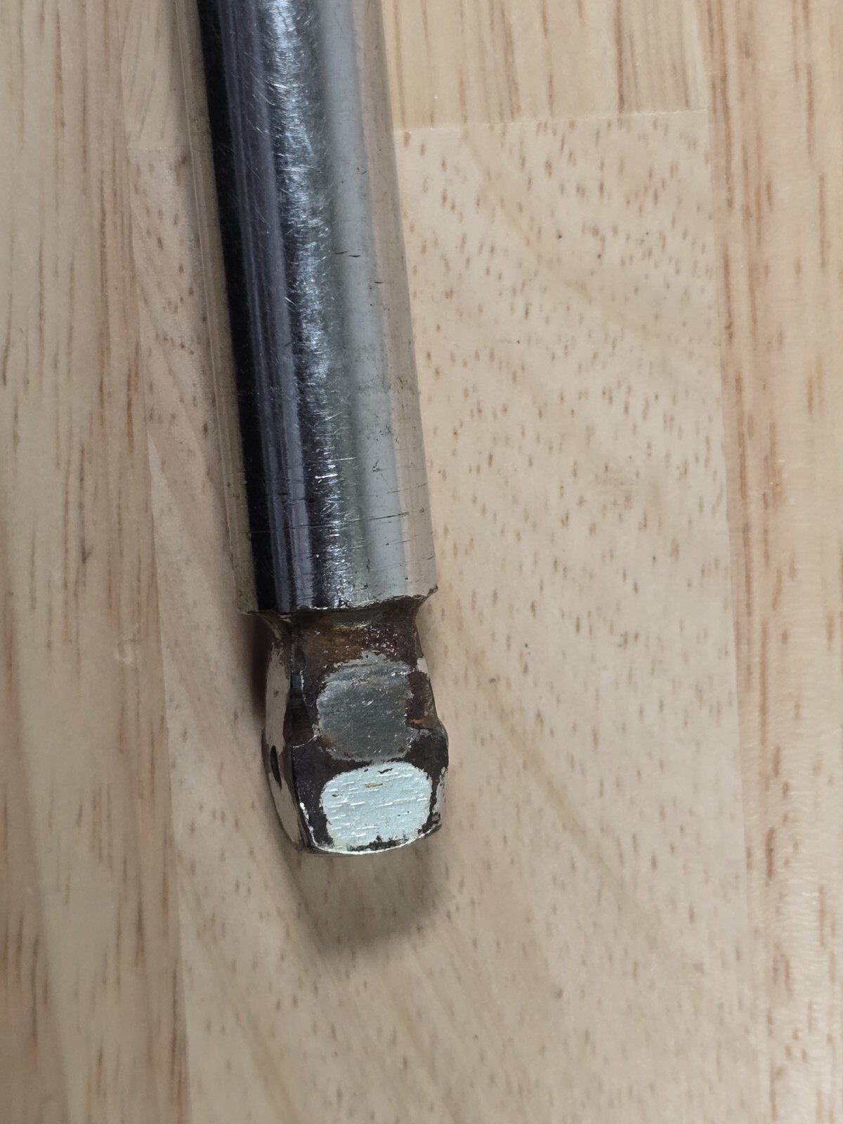 snap on tools SXW10 1/2″ drive 10″ long wobble socket extension worn