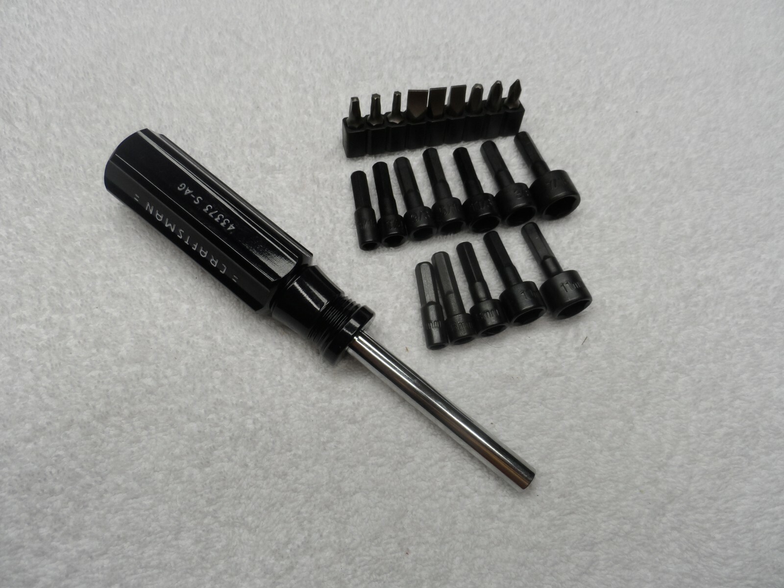 Craftsman Magnetic Driver 43373 + Screwdriver & Nutdriver Bit Sets (23 pcs)