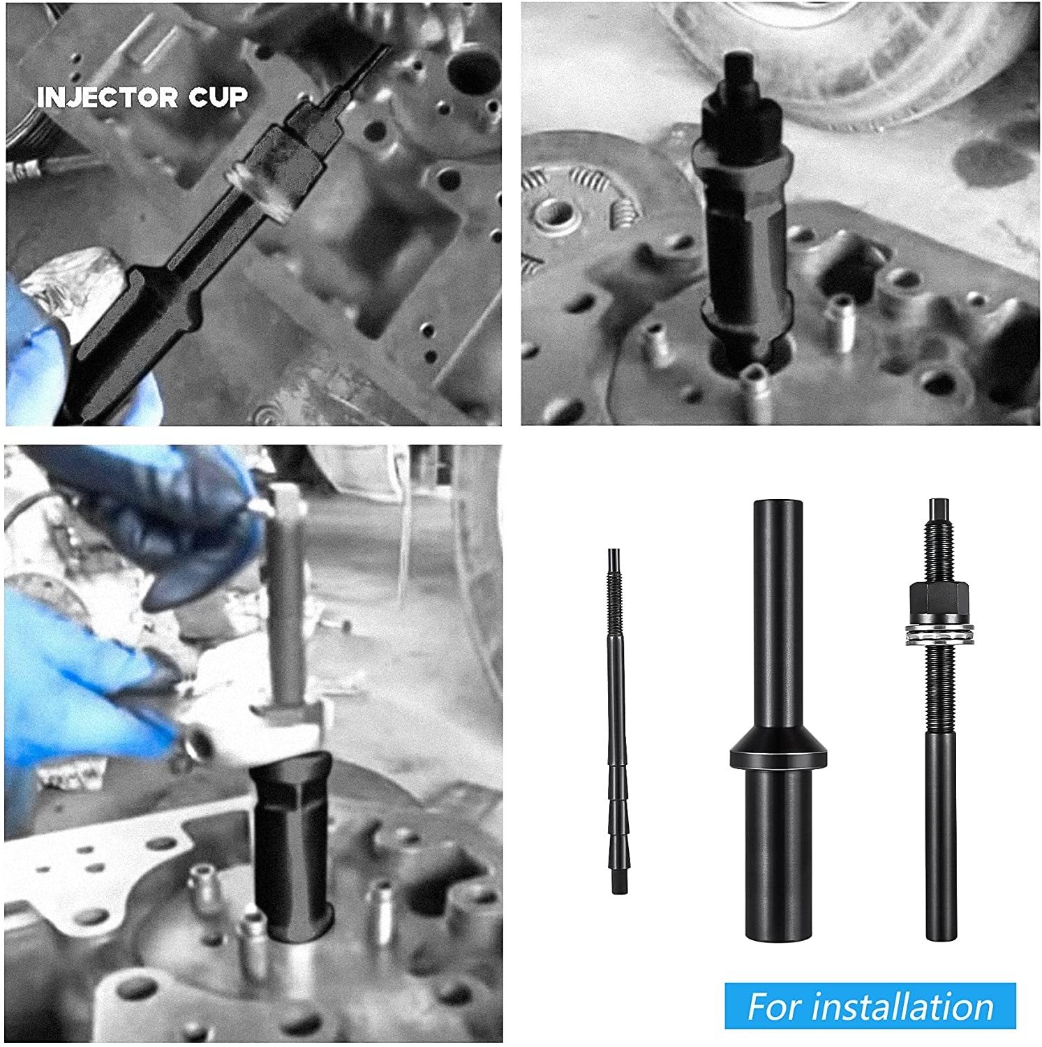 Injector Sleeve Remover & Installer Tool for Volvo D11 D13 D16 and Mack MP7 MP8
