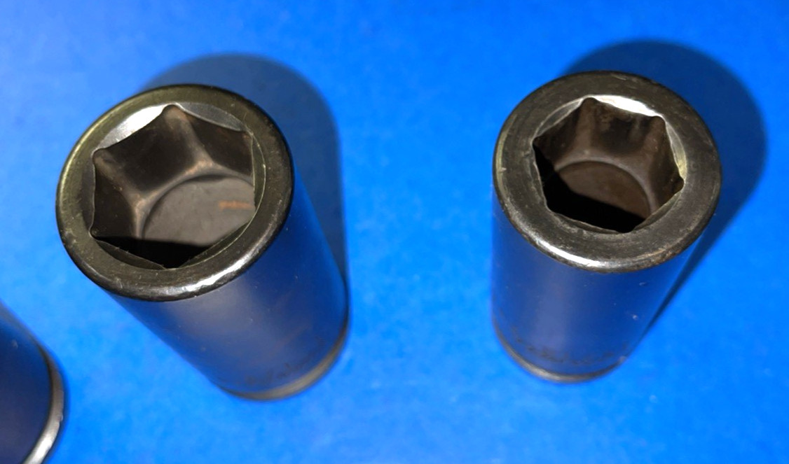 CORNWELL TOOLS 3 PIECE 3/4 DRIVE SAE. DEEP IMPACT SOCKETS 15/16, 1-1/8, 1-3/16