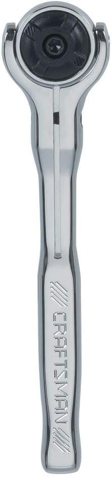 CRAFTSMAN 72-Tooth 1/4-in Drive Rotating Head Ratchet Swivel Head CMMT99421
