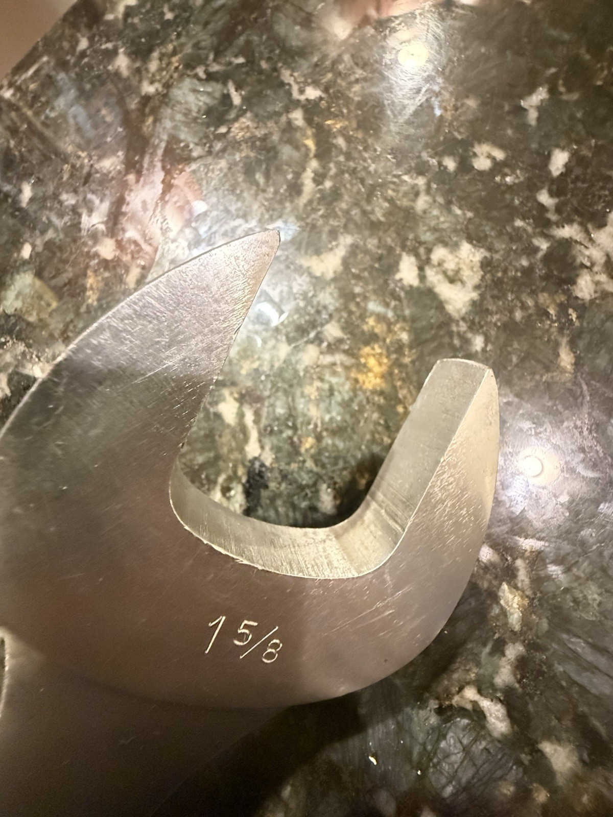 Snap-On OEX52B 1-5/8″ 12-Point SAE Combination Wrench USA Made In 1968 Excellent
