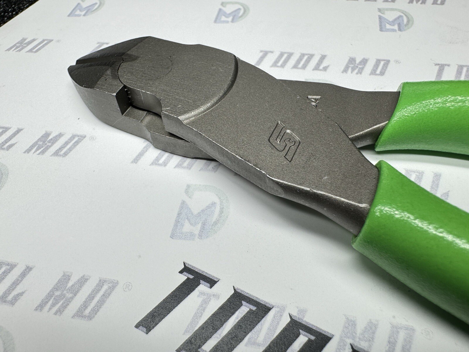 Snap-on Tools USA NEW GREEN Soft Grip 7″ VectorEdge Diagonal Cutter 87ACF