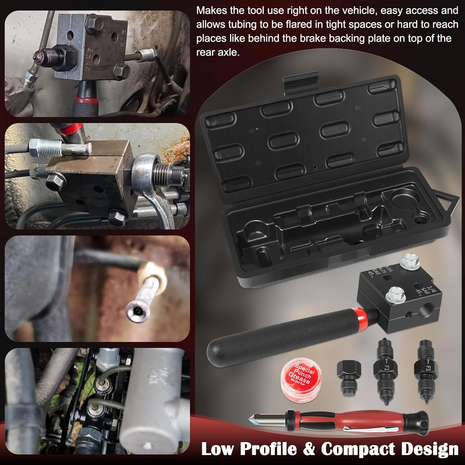 33260 Low Profile Brake Flaring Tool Kit