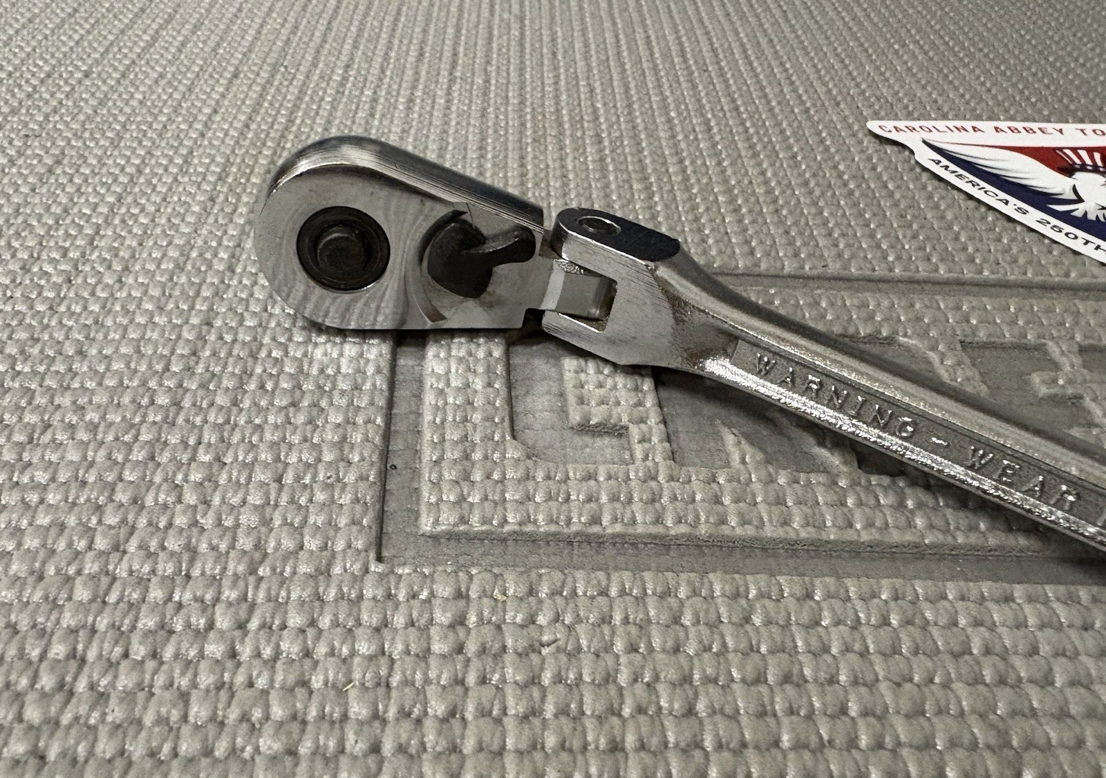 Sears Craftsman 3/8″ Flex Head Quick Release Ratchet 44815 VVP USA *READ*