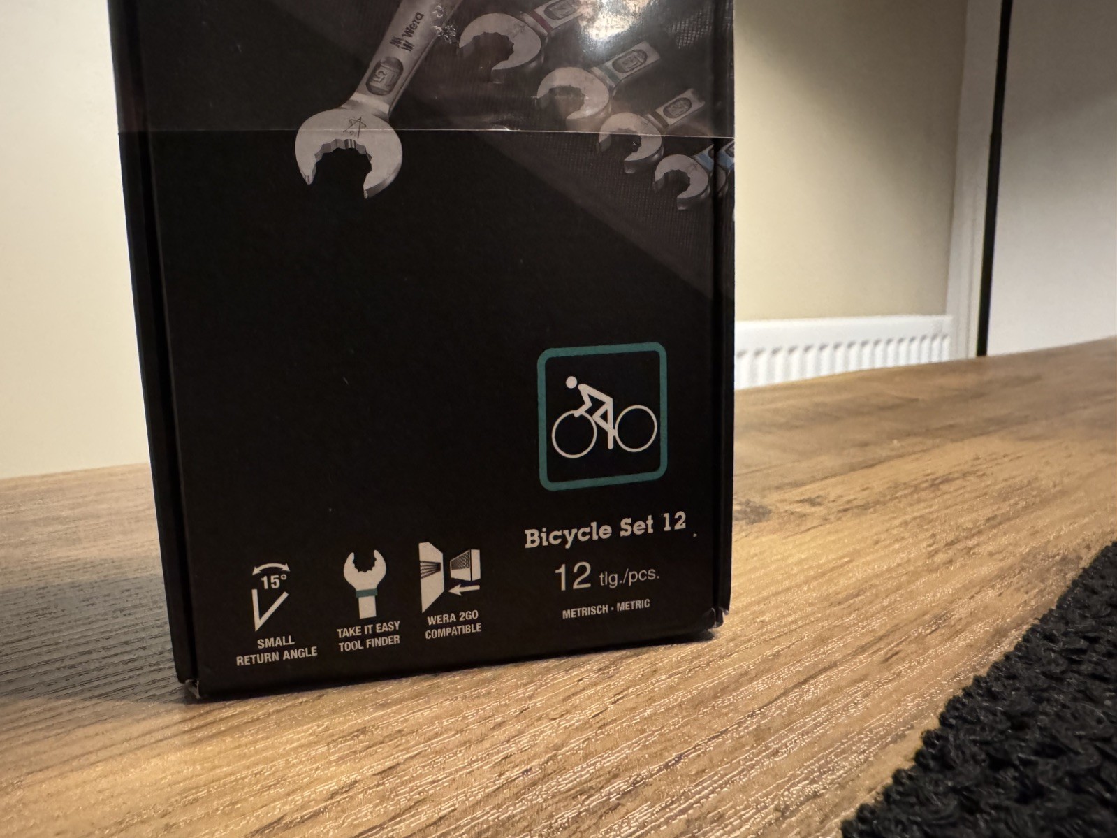 Wera 05004181001 Bicycle Ring Spanner, 12-Piece Set Sealed New