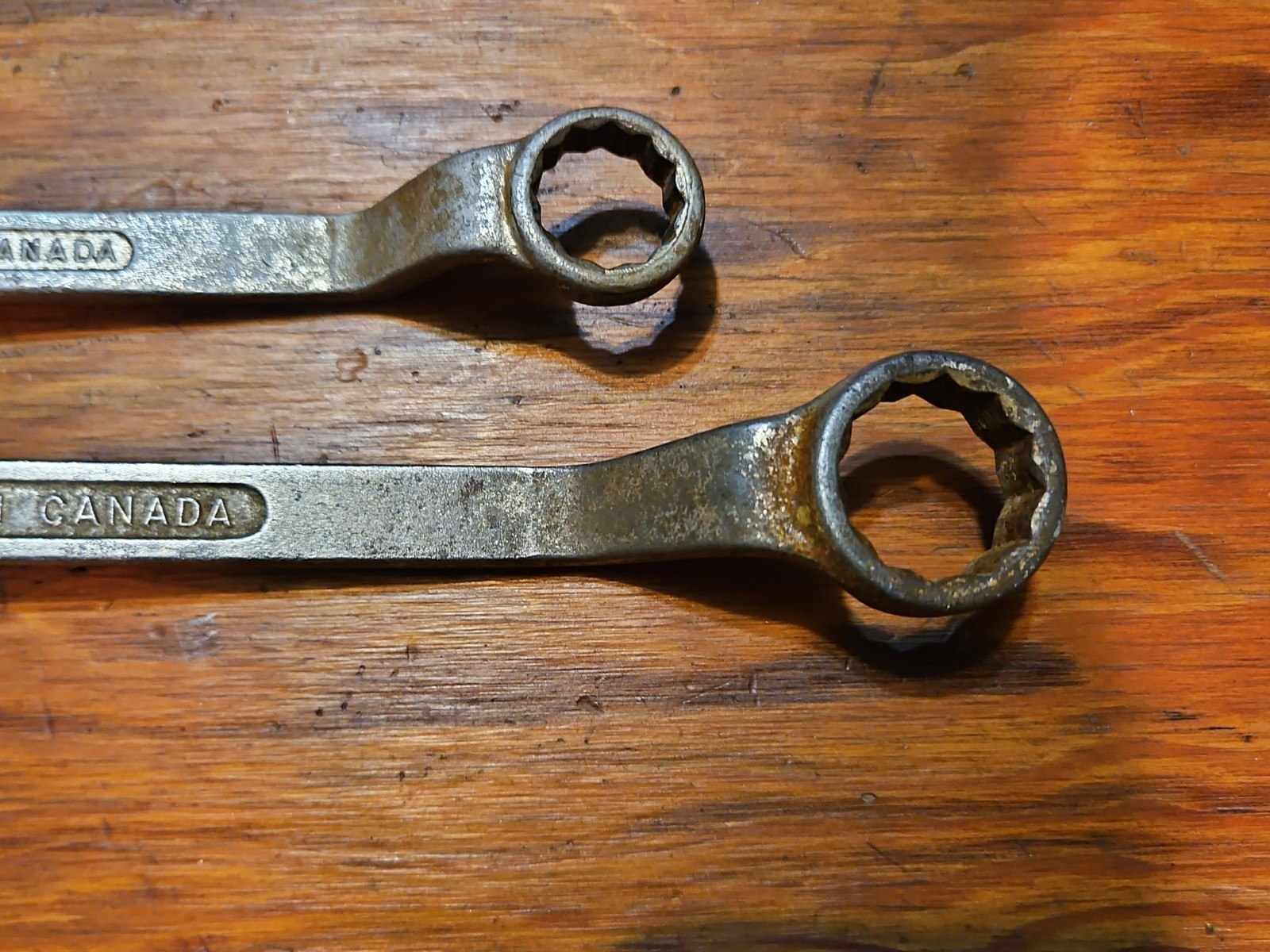 Dubl-Hex Wrench Set 183 185 Gray Canada Alloy Steel 3/4 25-32 15/16 1 Vintage