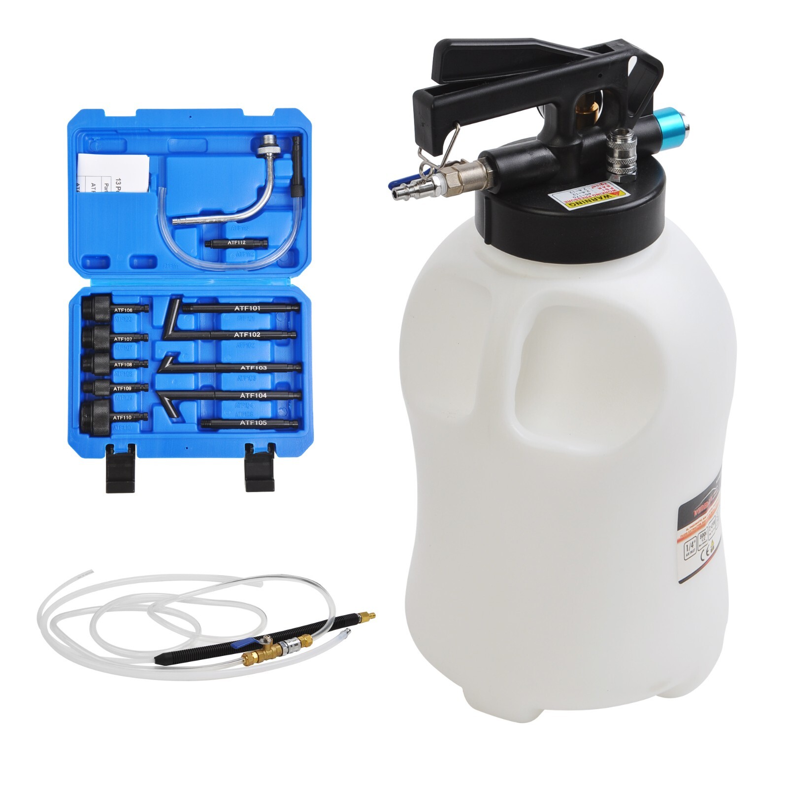 2 Way Pneumatic Transmission Oil Changer Gear ATF Oil Extractor&Refill Dispenser