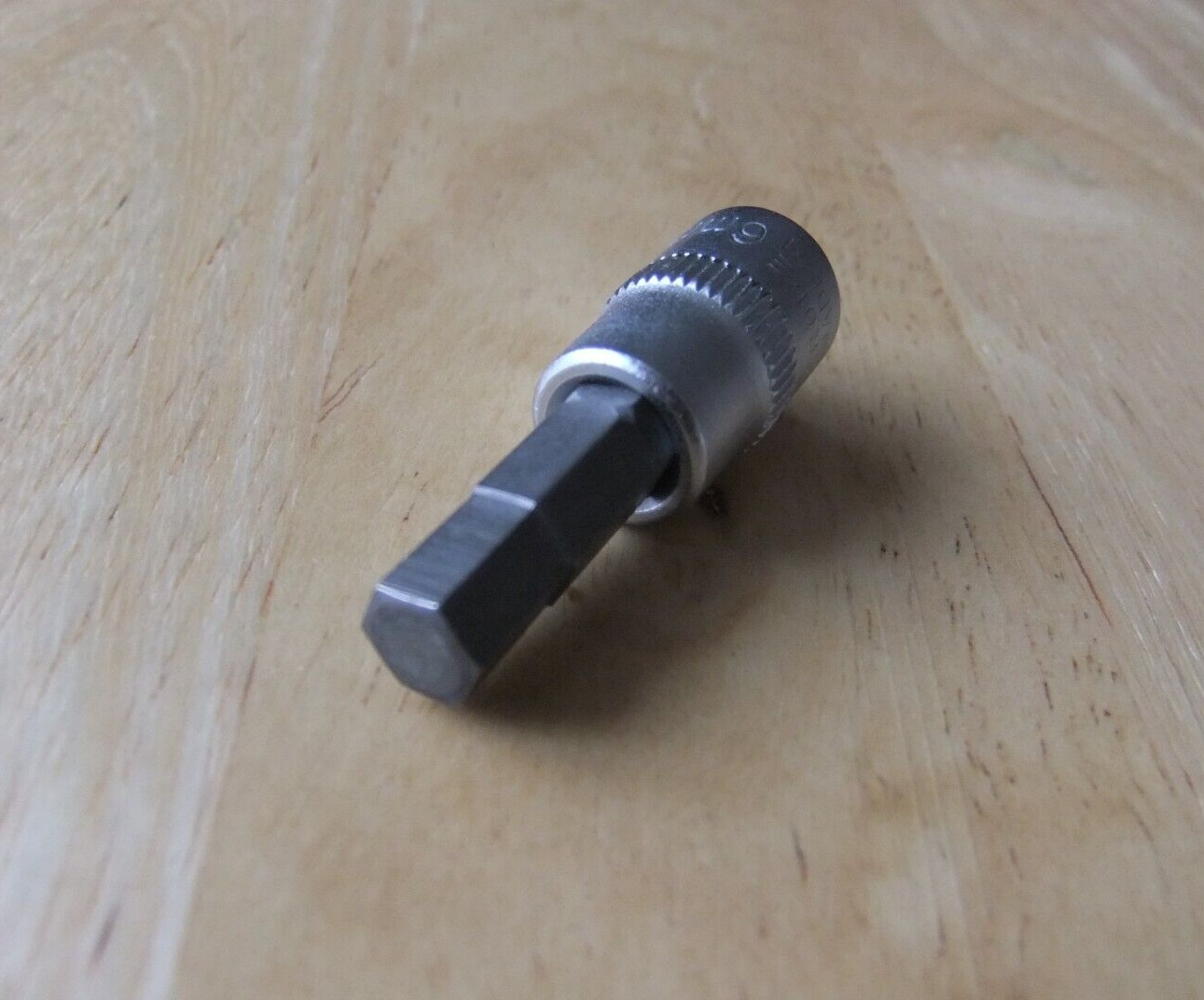 Welzh Werkzeug 1/4 Drive Chrome Vanadium Socket 6mm Hex S2 Steel Bit – 35mm Long