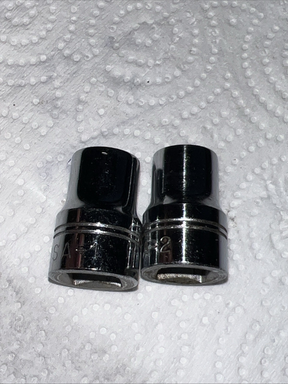 NOS Vulcan Tools Lot of 2 BSA-1 , BSA-2 Specialty Socket – 3/8″ Drive USA