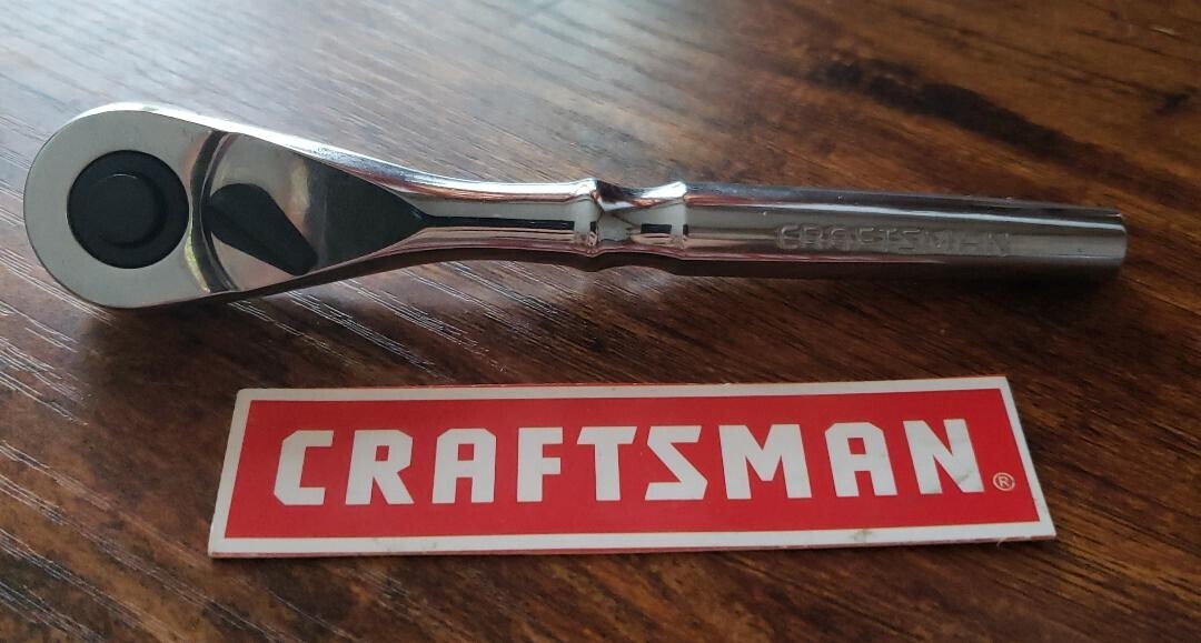 Craftsman 45T 1/4 inch Drive Quick Release Ratchet Handle – 99967 – Full Polish
