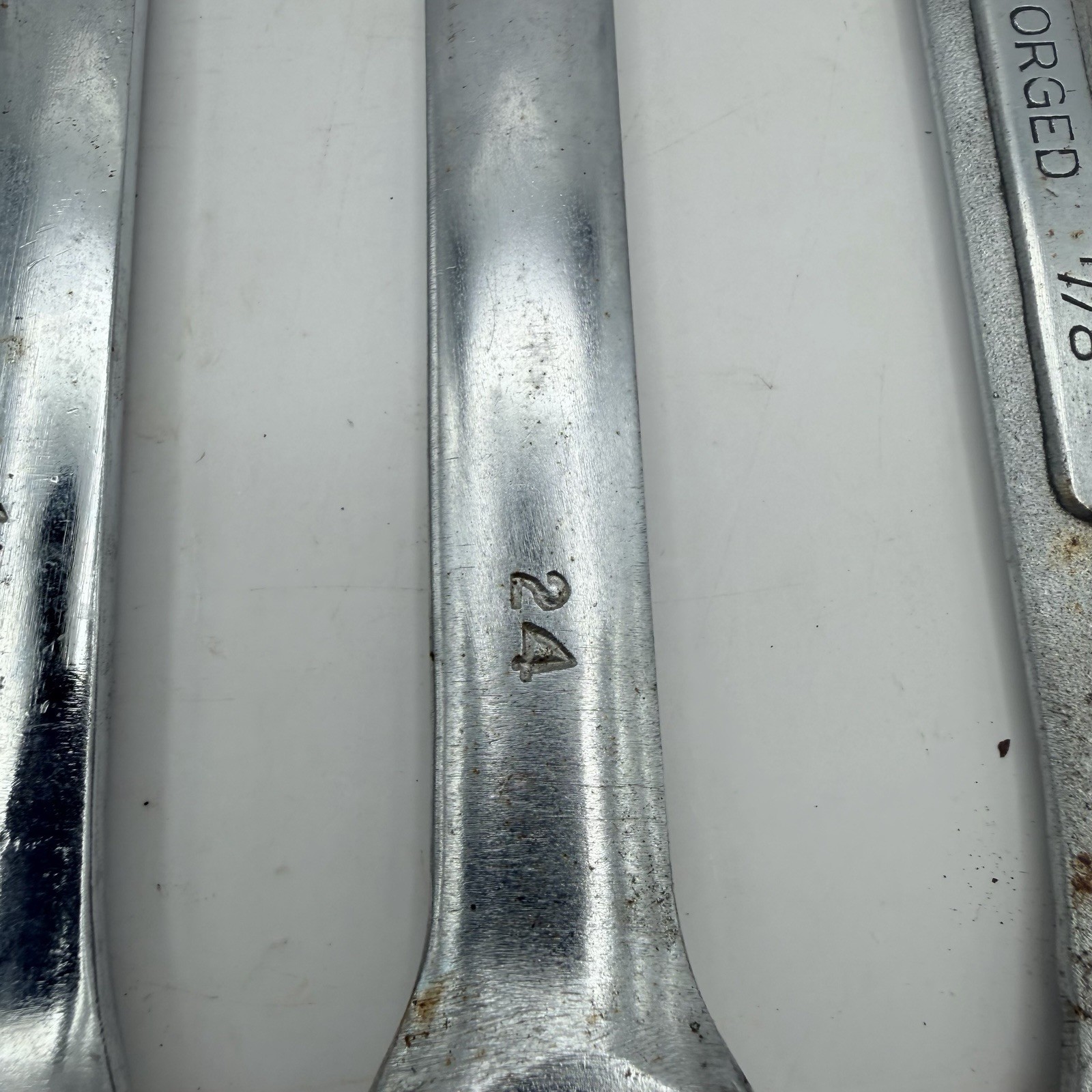 Wrench Set Mixed Lot Of 5 Pieces 12 Point Metric And Imperial SAE