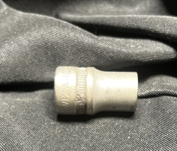 Wizard Chrome Socket 1/2in. 1/2″ Drive 12-point SAE Tools H2658