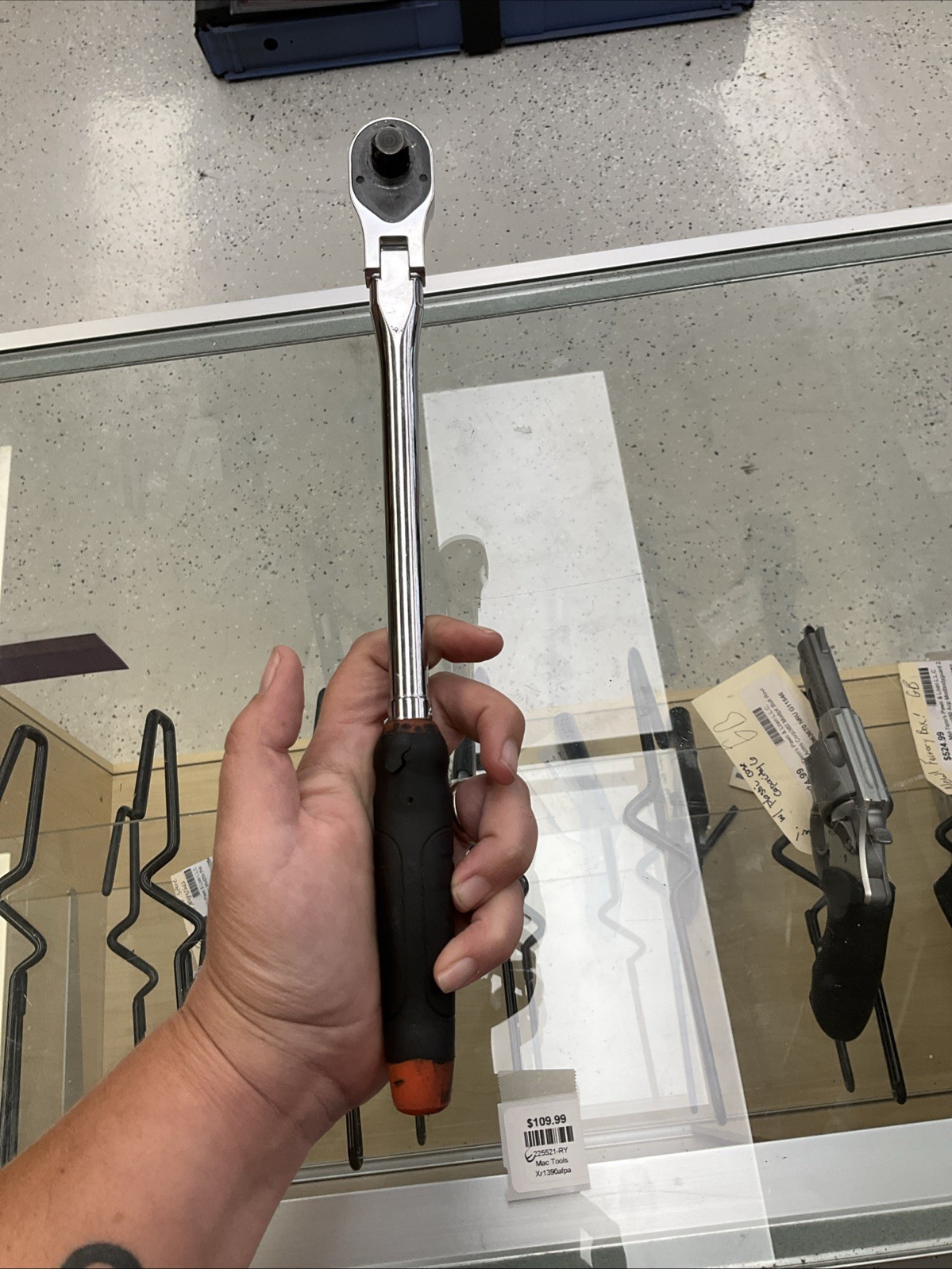 Mac Tools 3/8 Flex Head Rachet XR1390AFPA 225521