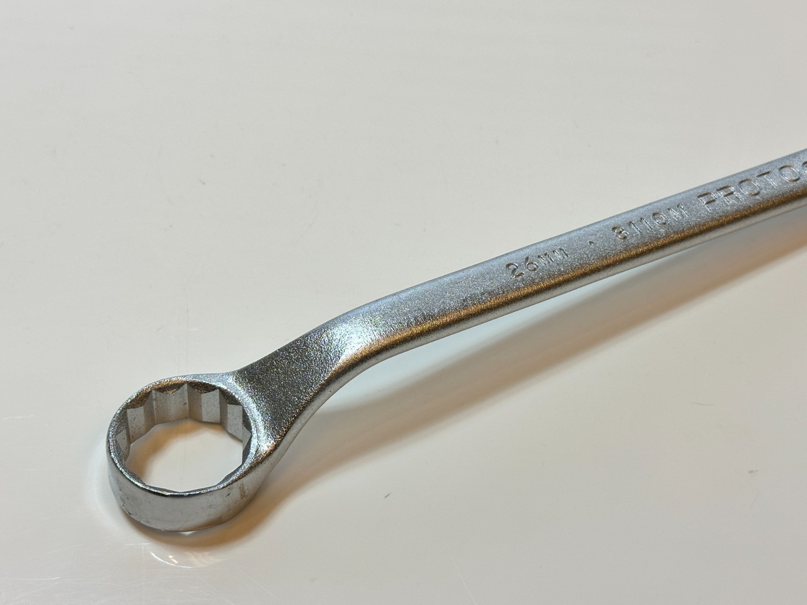 NEW PROTO Tools USA 24mm x 26mm 8110M Metric Deep Offset Box End Wrench 12-Point