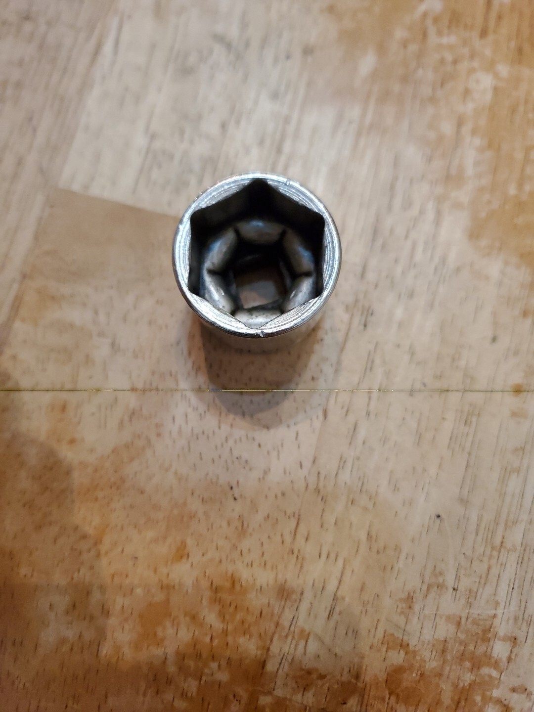 Snap On 3/8 Drive 7/8″ 12PT Shallow Chrome Socket FS281